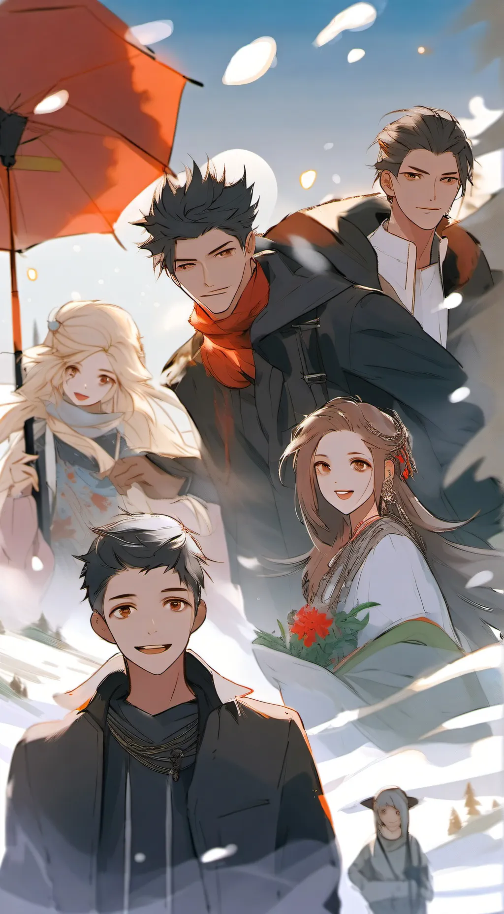 ai character: your big family background