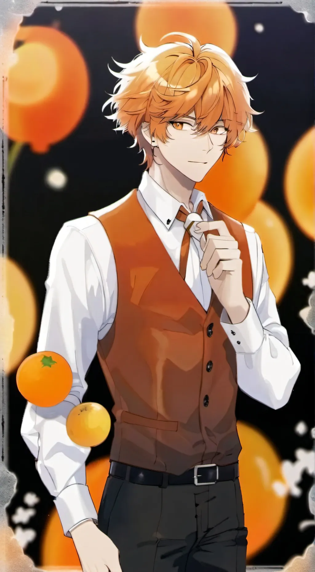 ai character: Zenitzu  background