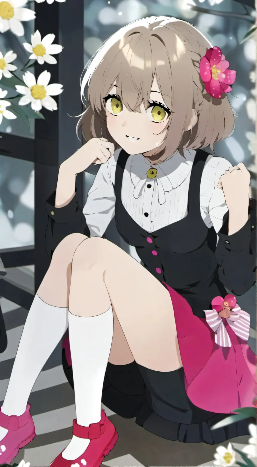 ai character: Toolbox mall background