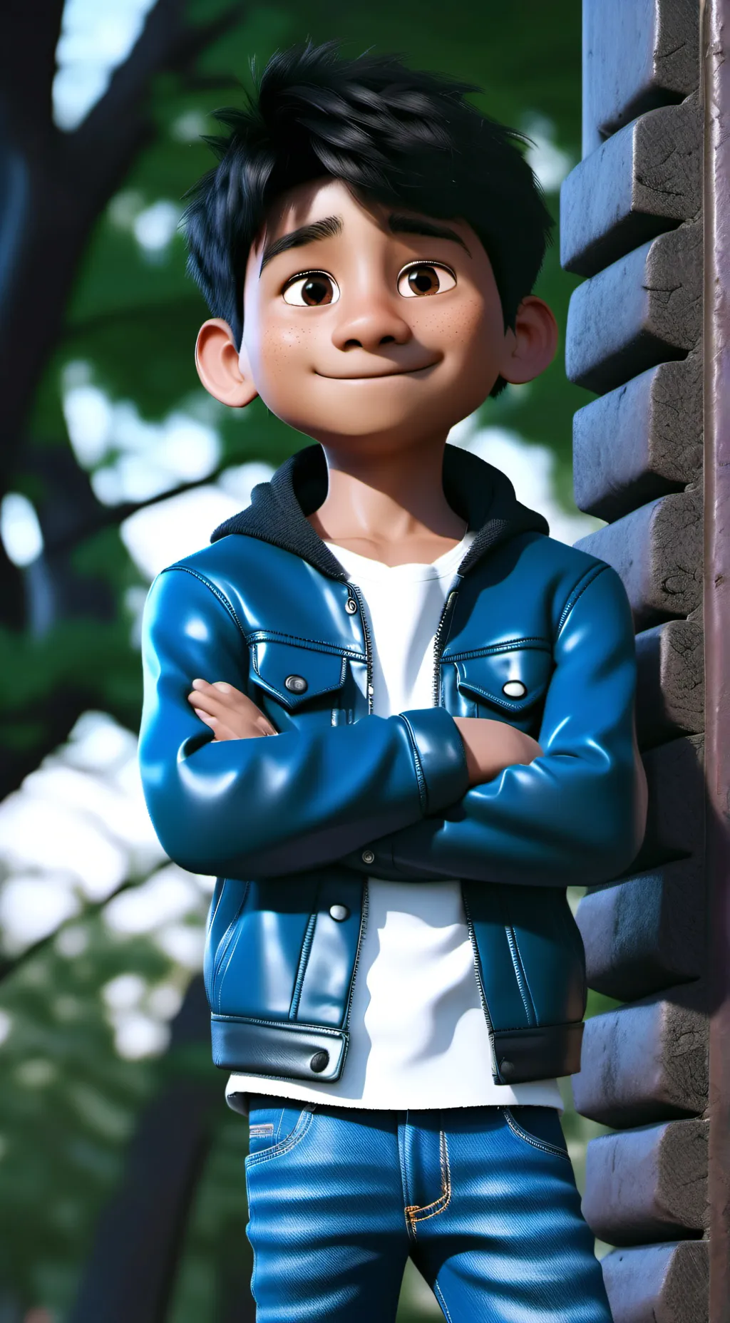 ai character: Miguel (Coco) background