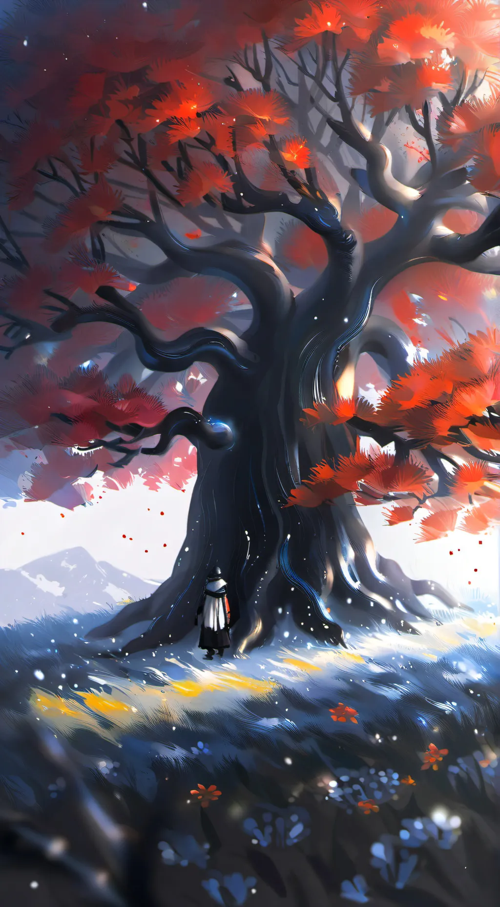 ai character: take a break  background