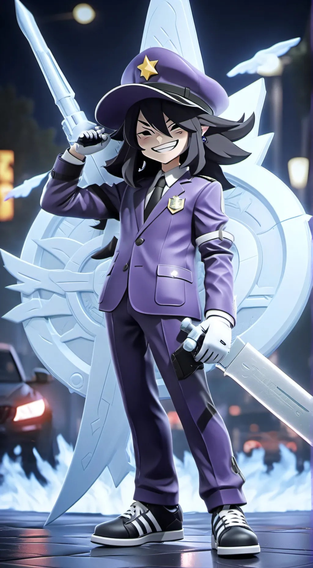 ai character: fpe x fnaf  background