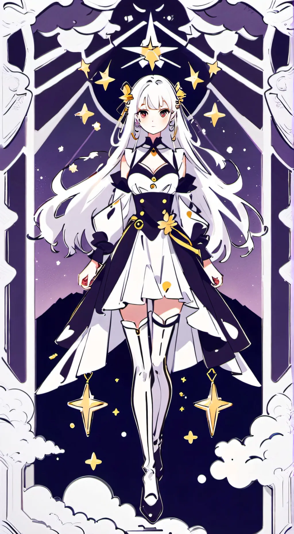 ai character: mha background