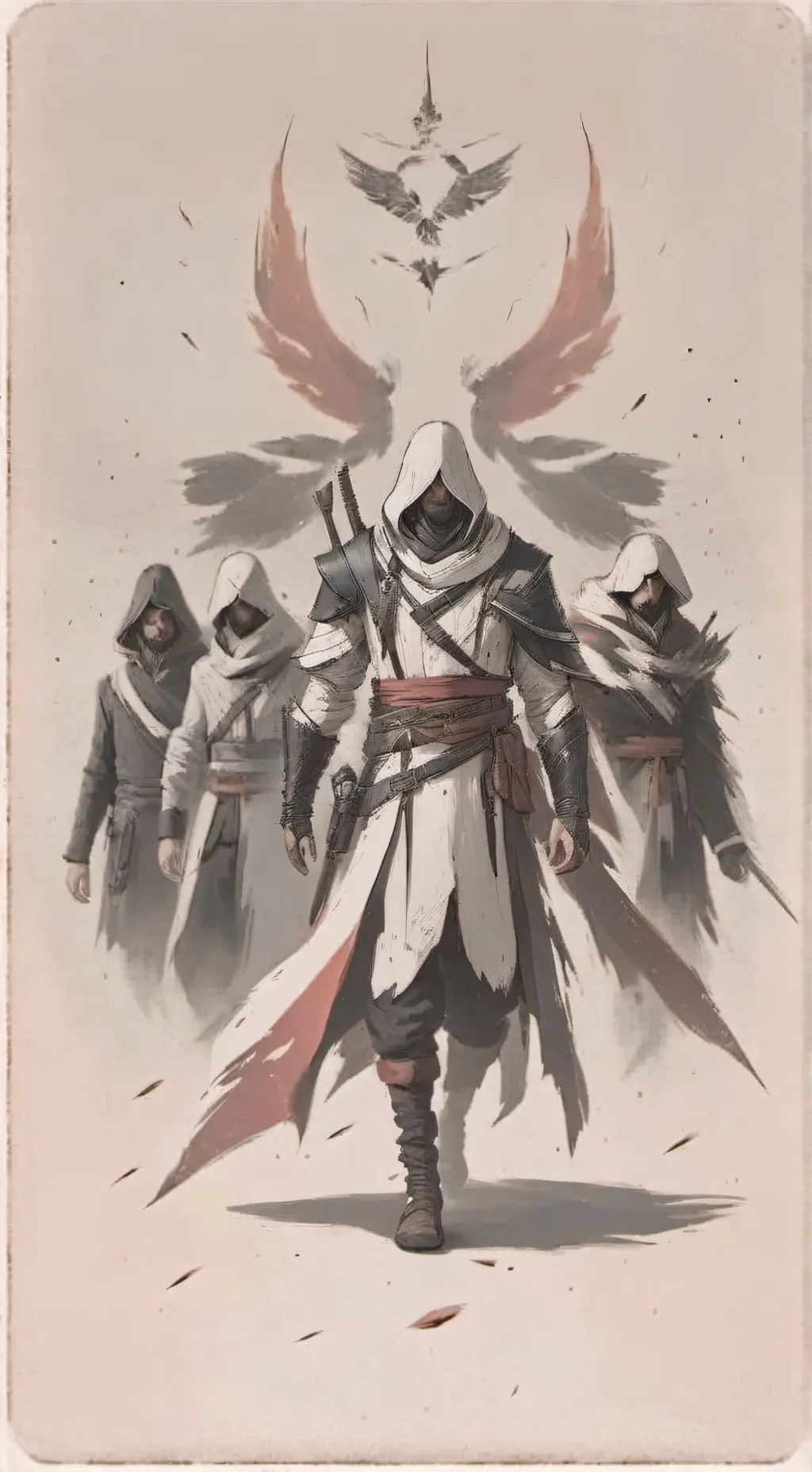 ai character: world of vampire! background