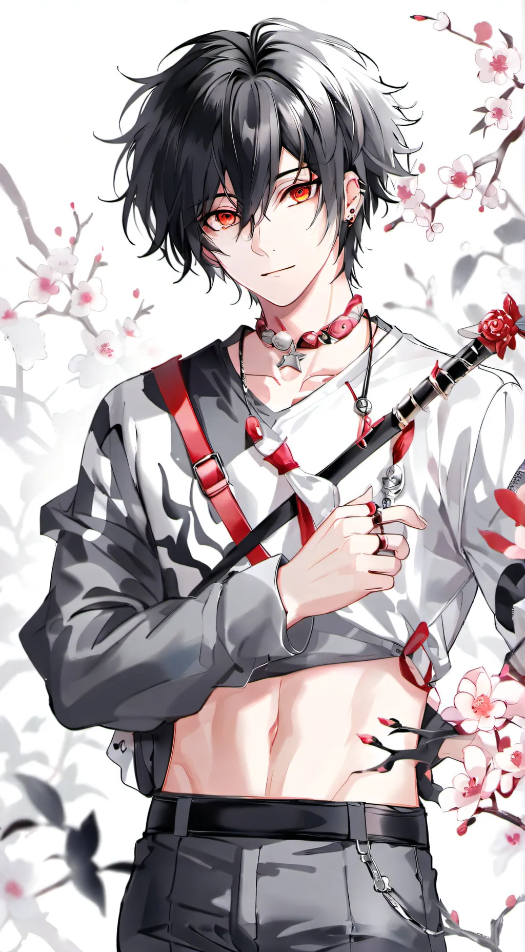 ai character: Sasha love you 💖 background