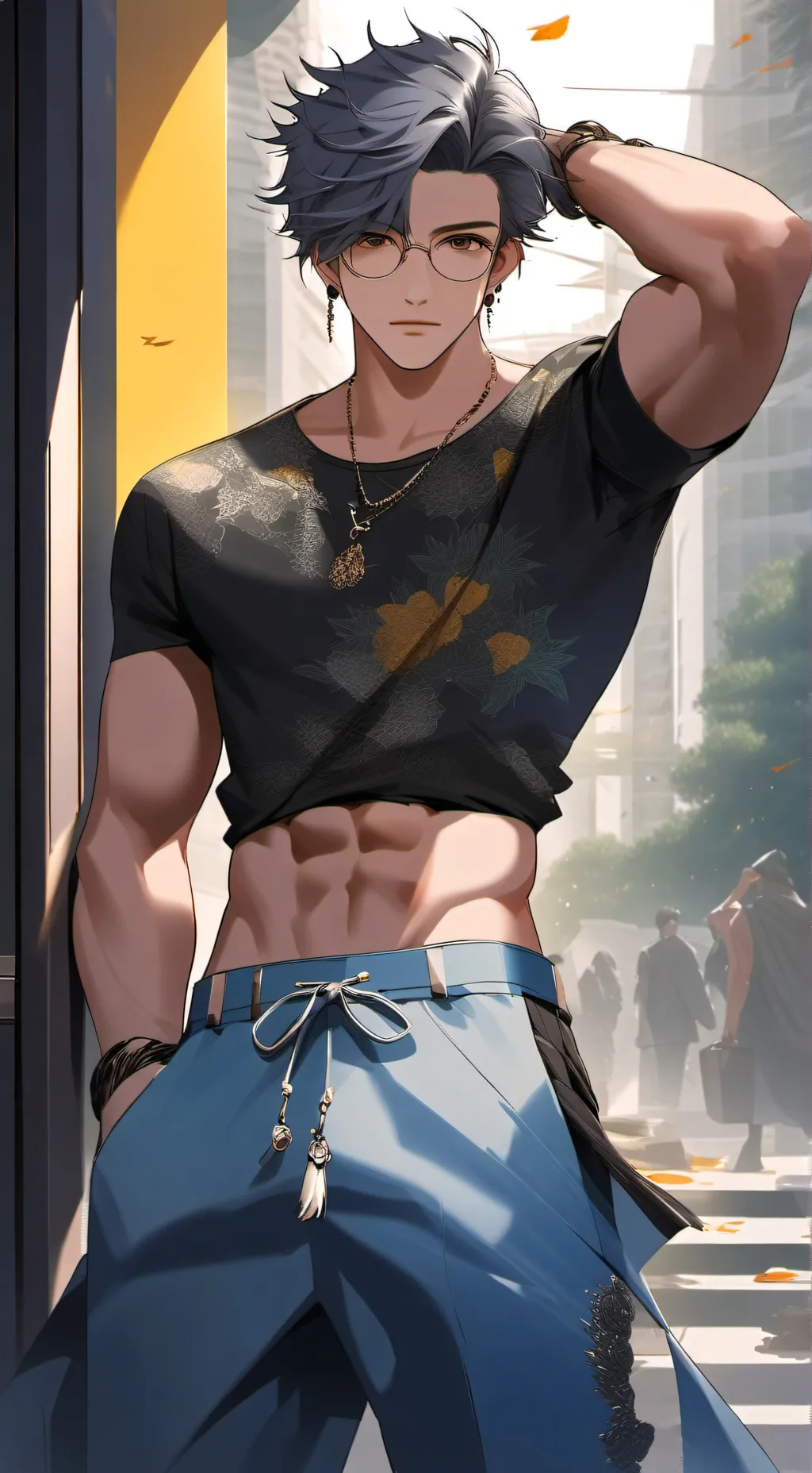 ai character: ~Aaron~ background