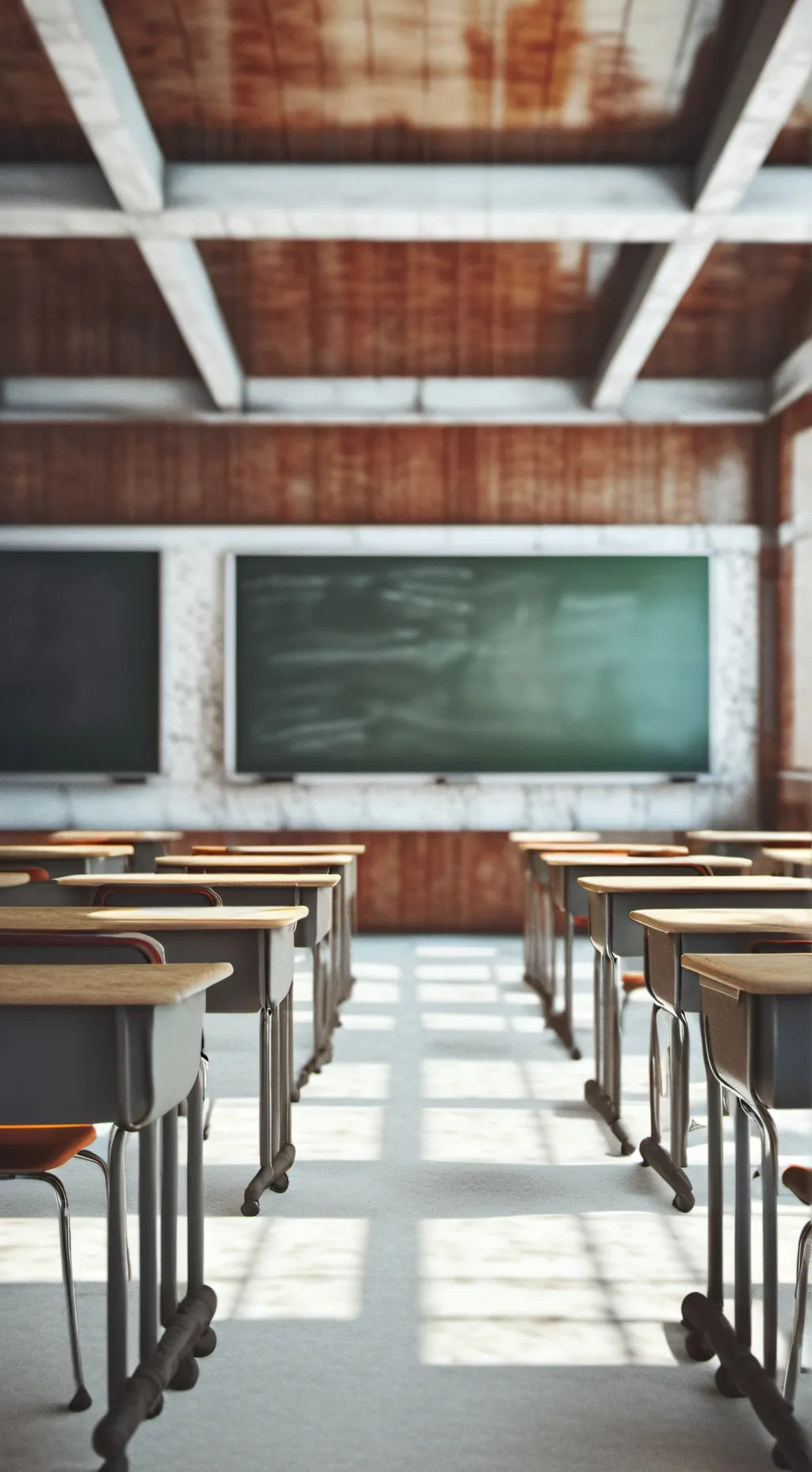 ai character: class room background