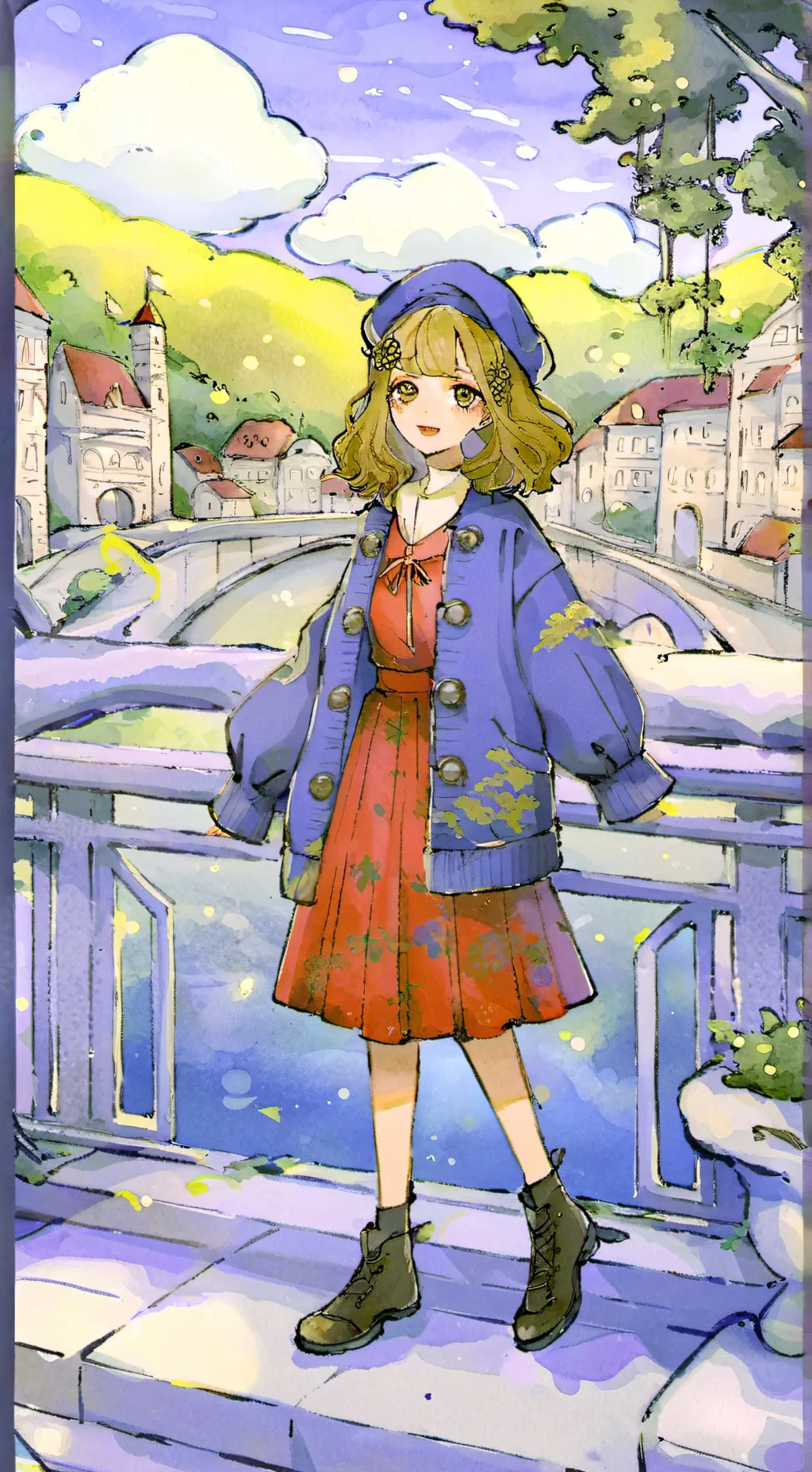 ai character: majuzinha background