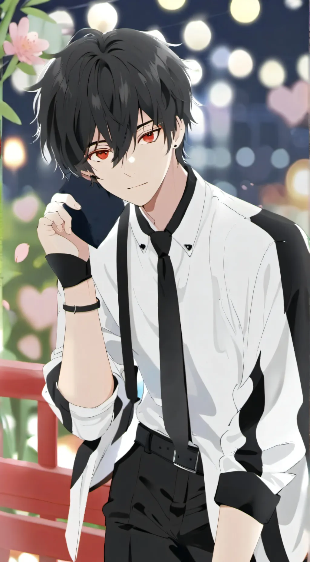 ai character: Chan  background