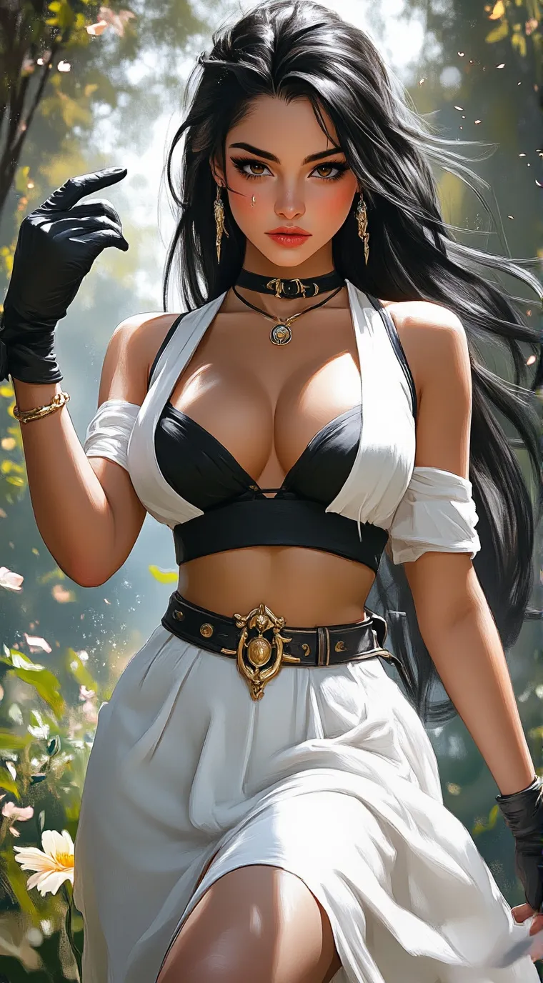 ai character: Silvya background