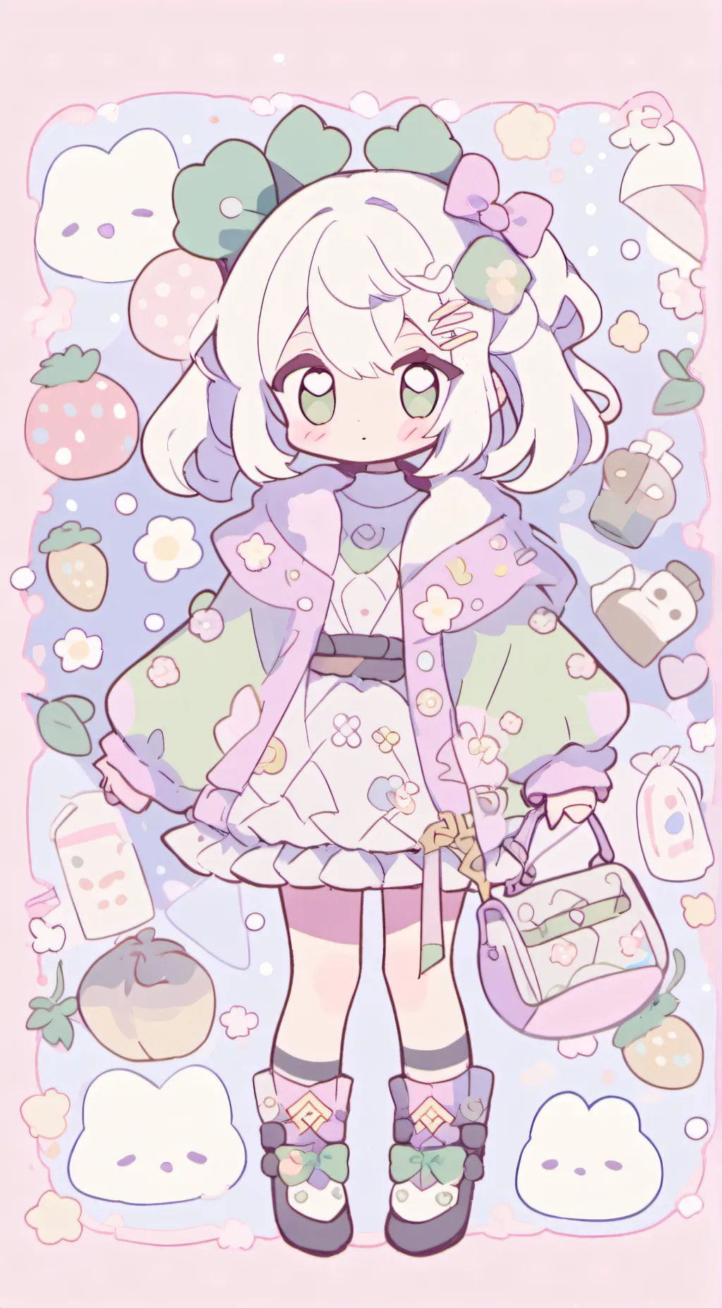 ai character: Forsaken period☆ background