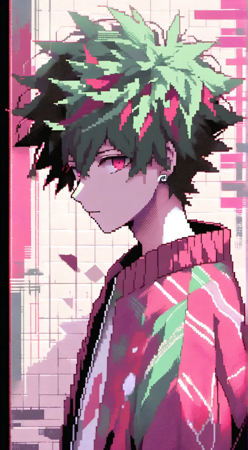 ai character: deku background