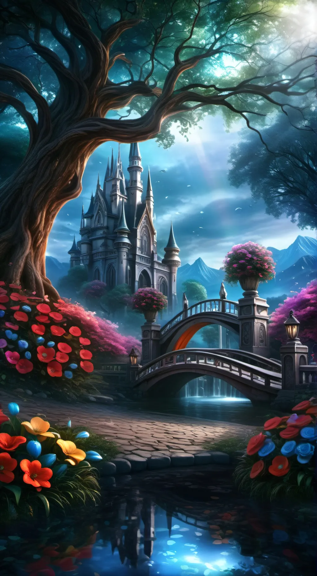 ai character: dw infection au background