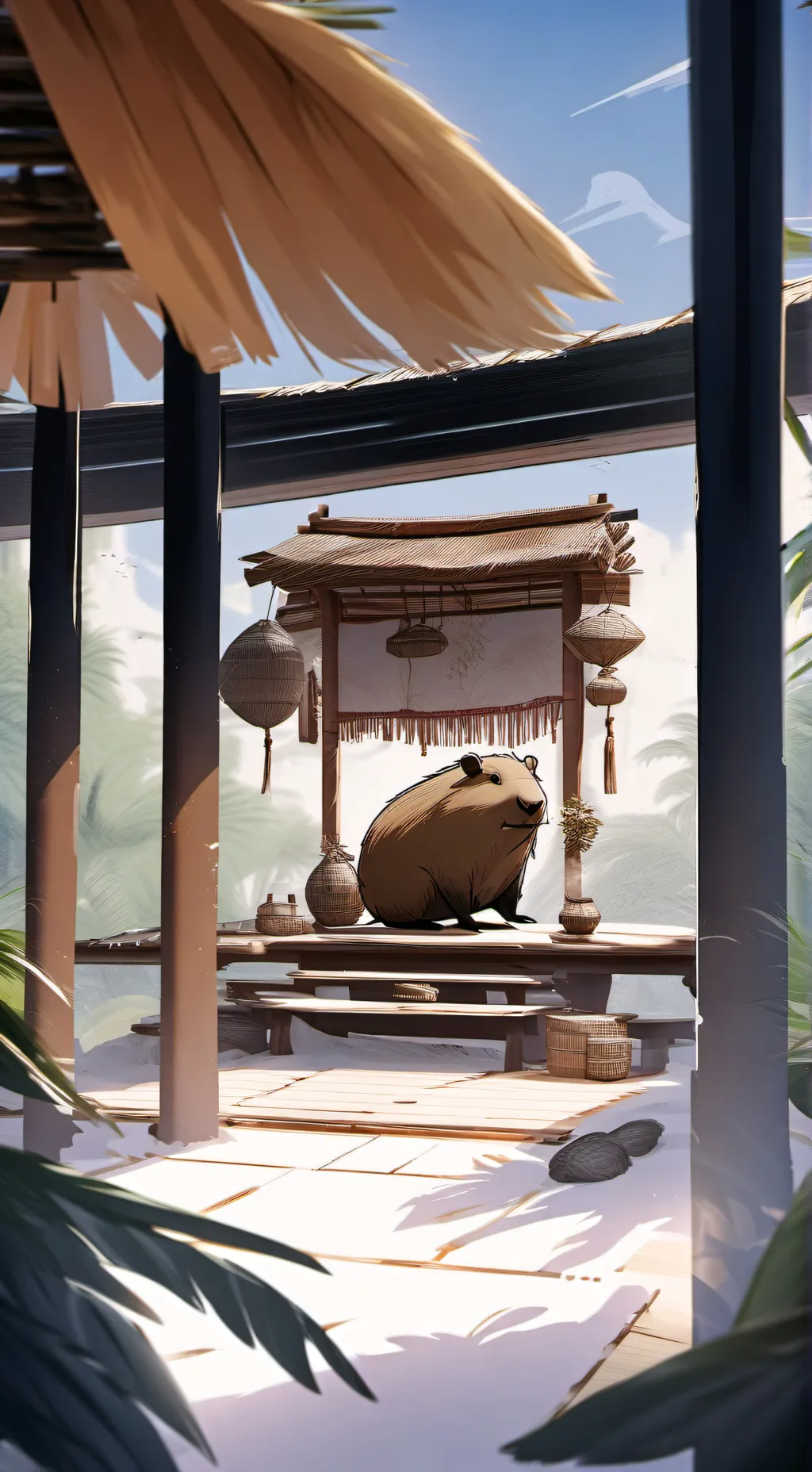 ai character: burnali loliloli background