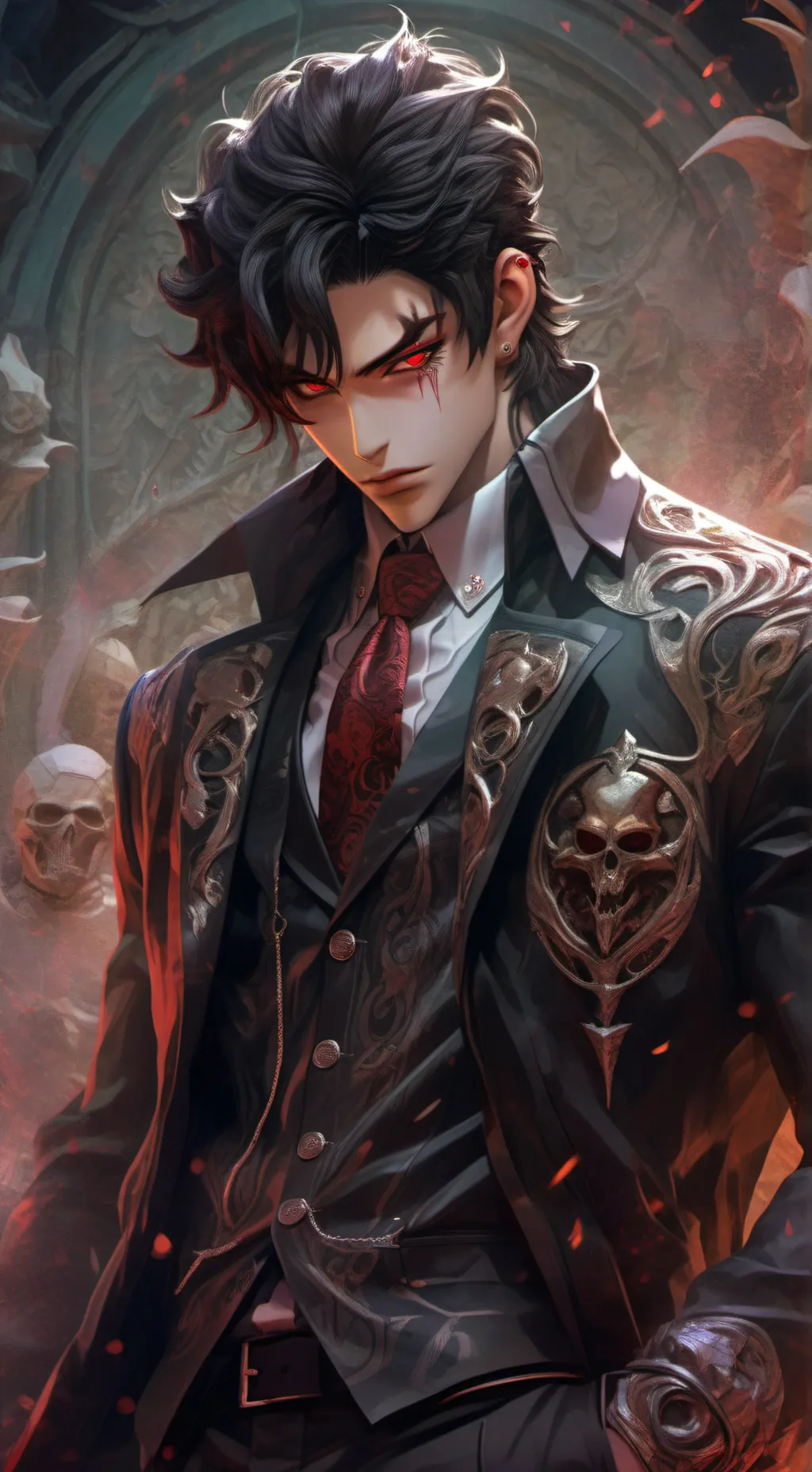 ai character: Jacob  background