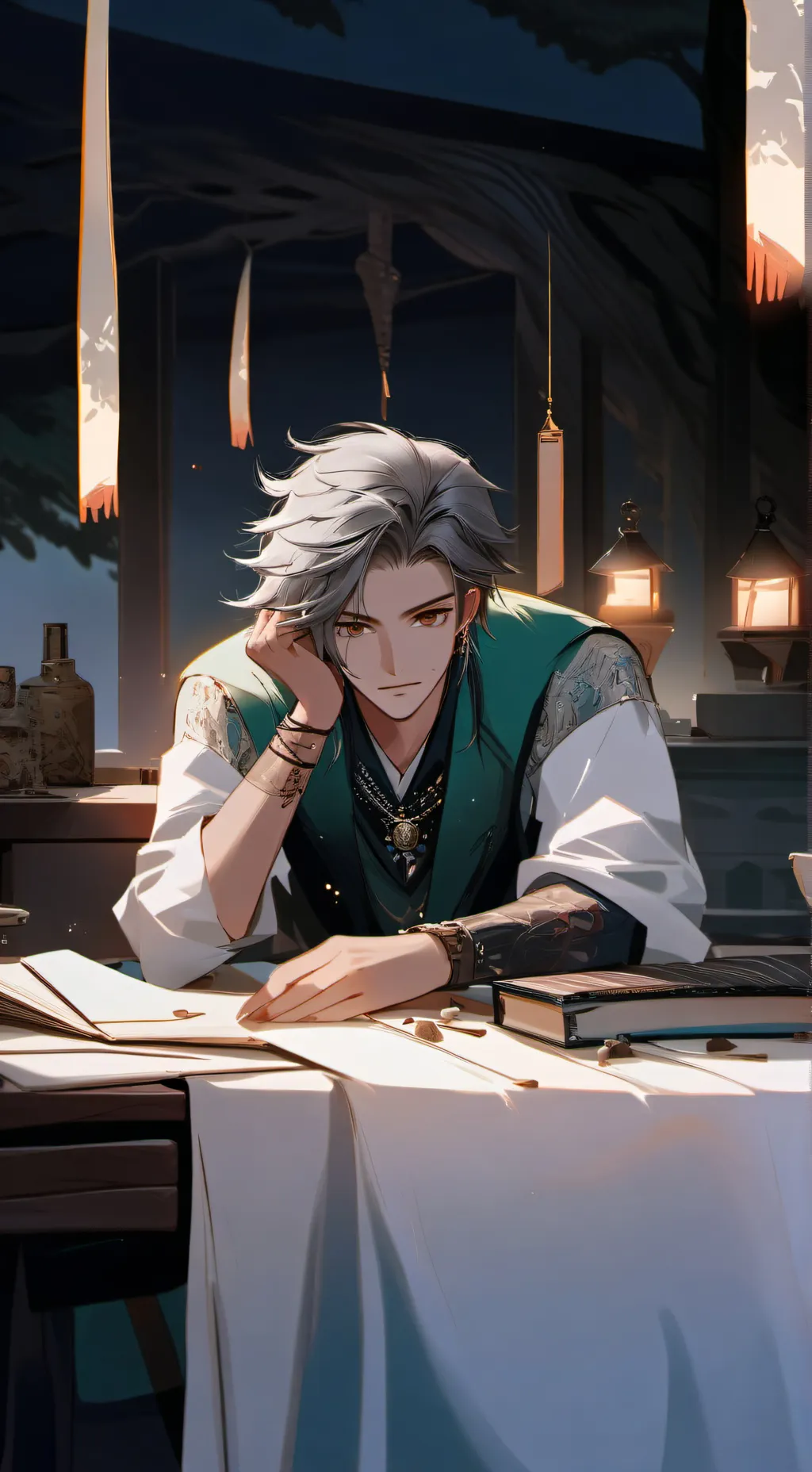 ai character: Isaac background