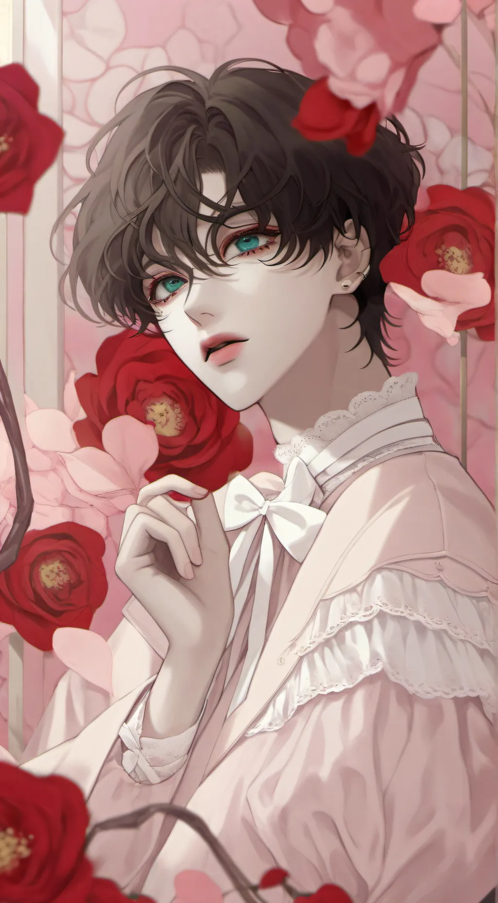 ai character: Мик background