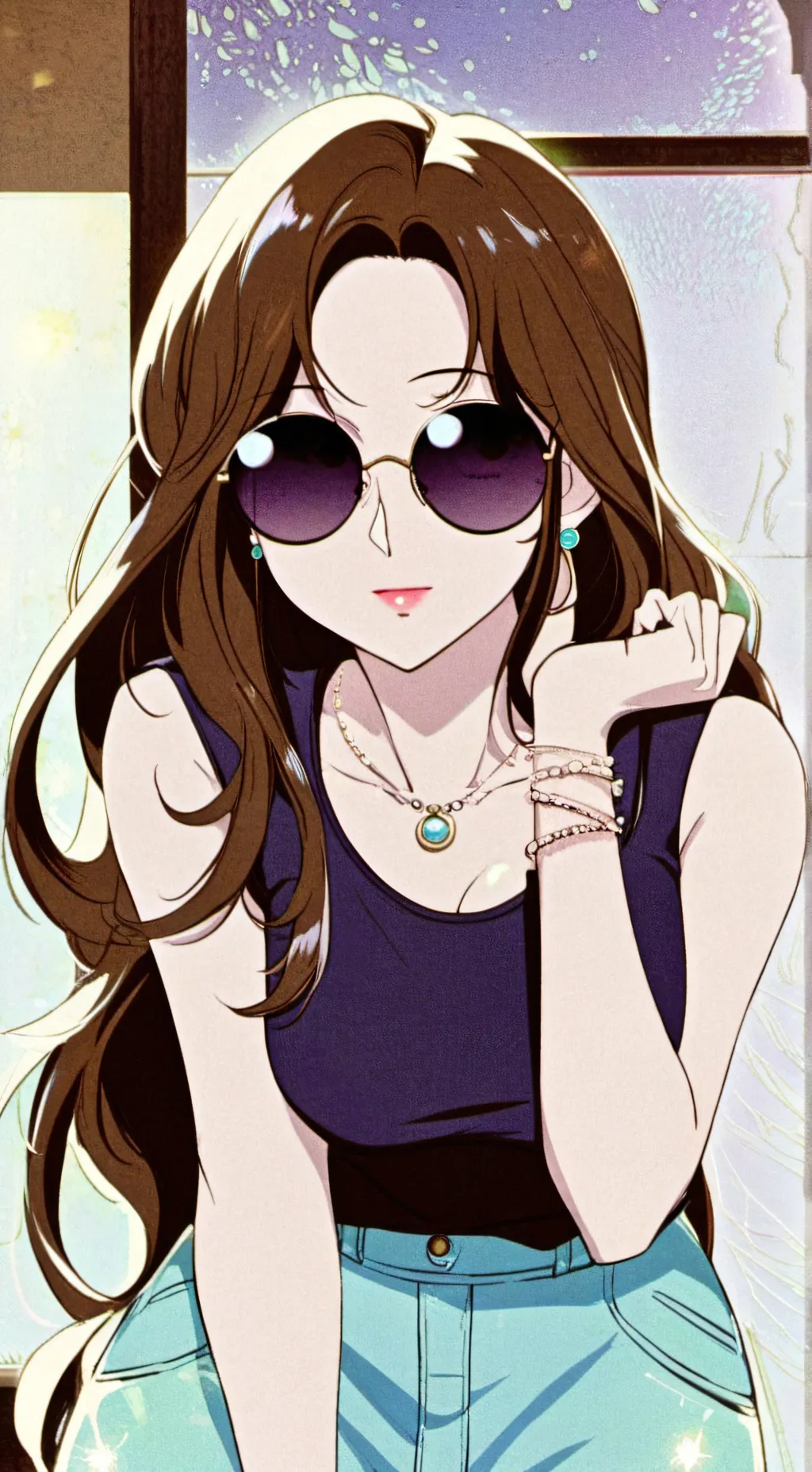 ai character: YOUR MOM background