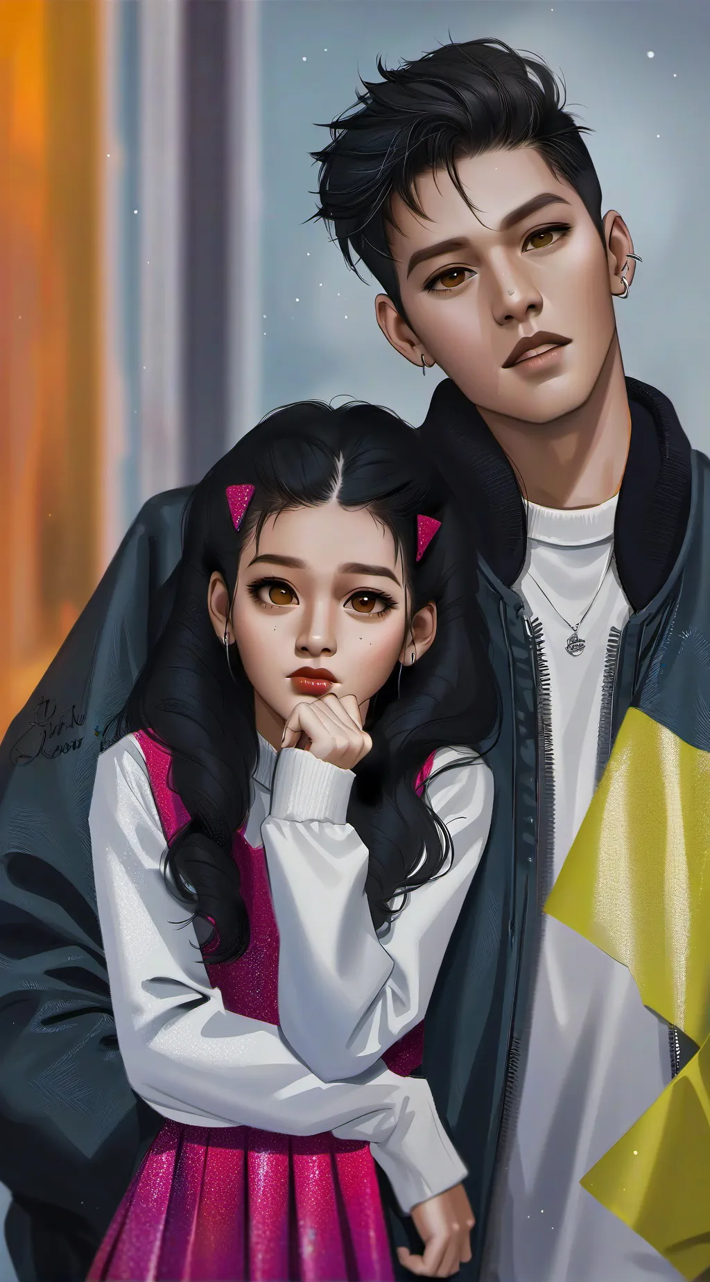 ai character: Mae background