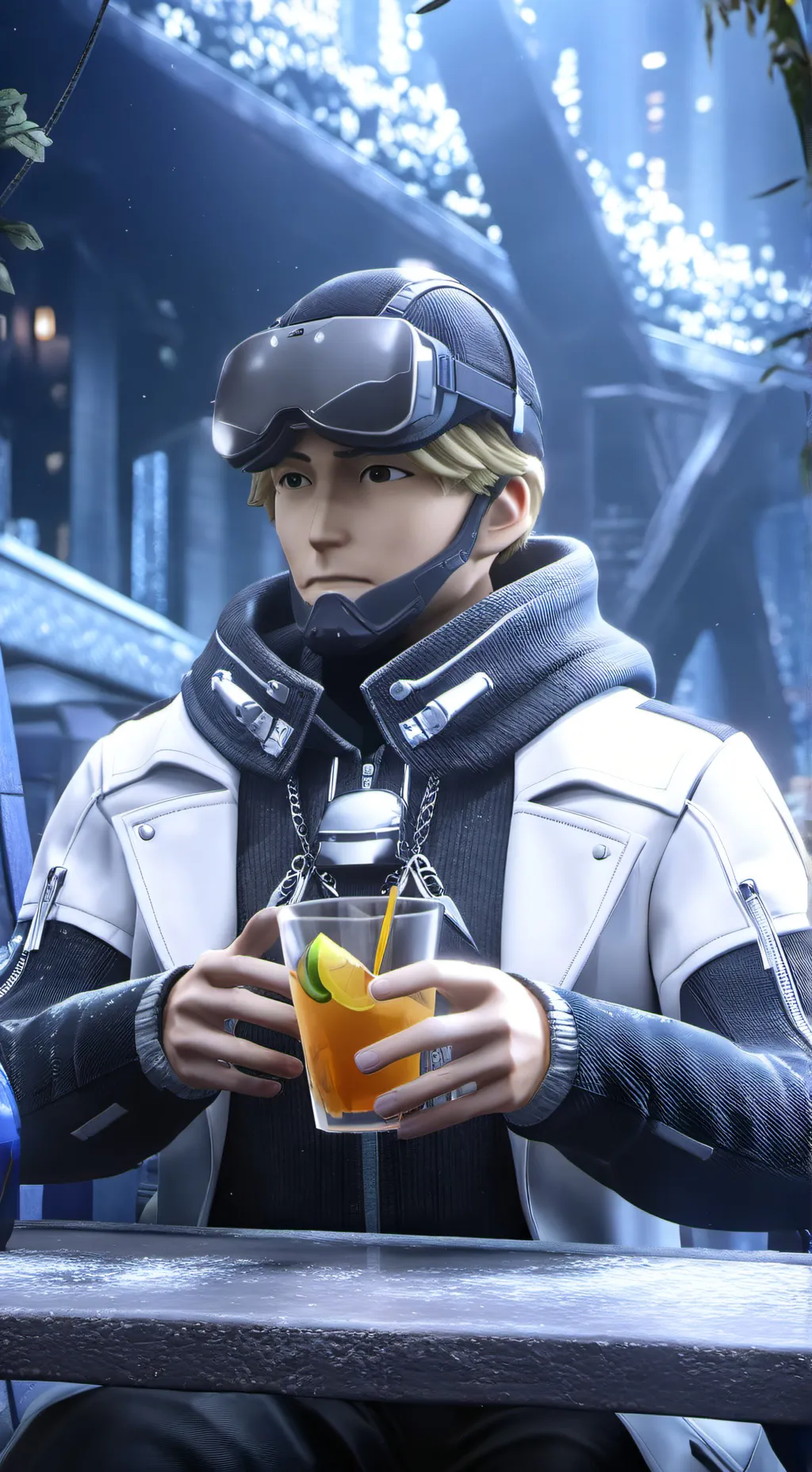 ai character: Normaka kaka background