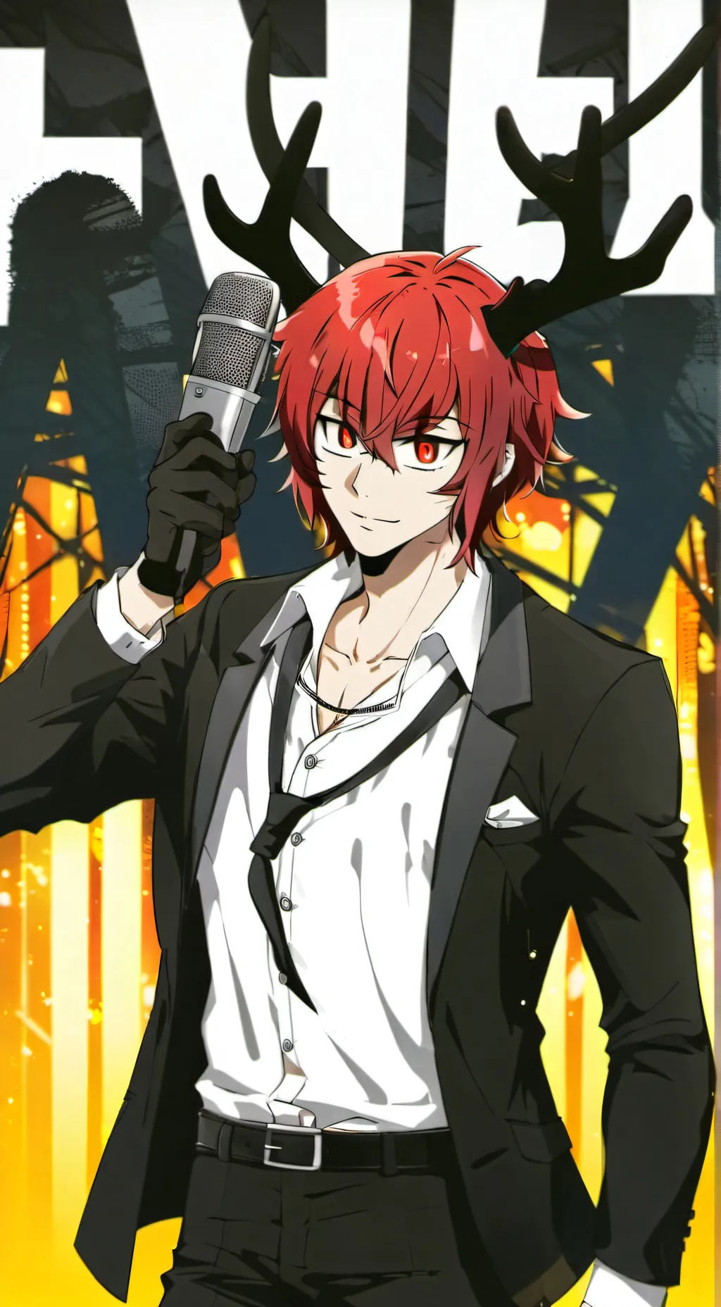 ai character: Alastor (Animated) background