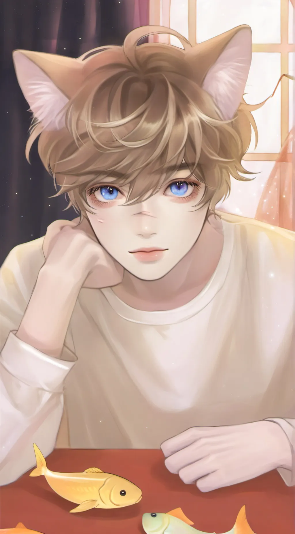 ai character: Felix background