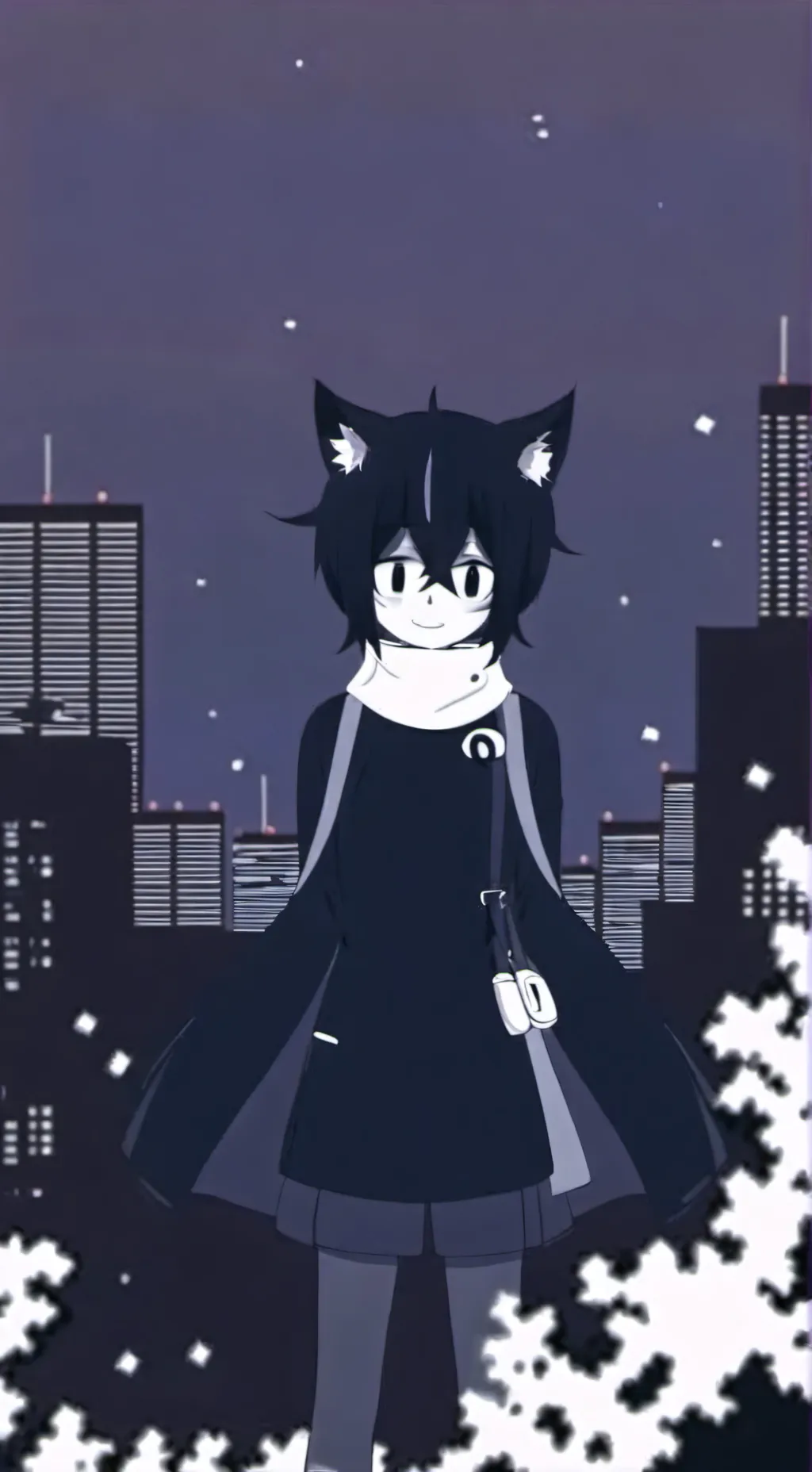 ai character: Miss.circle⭐️ background