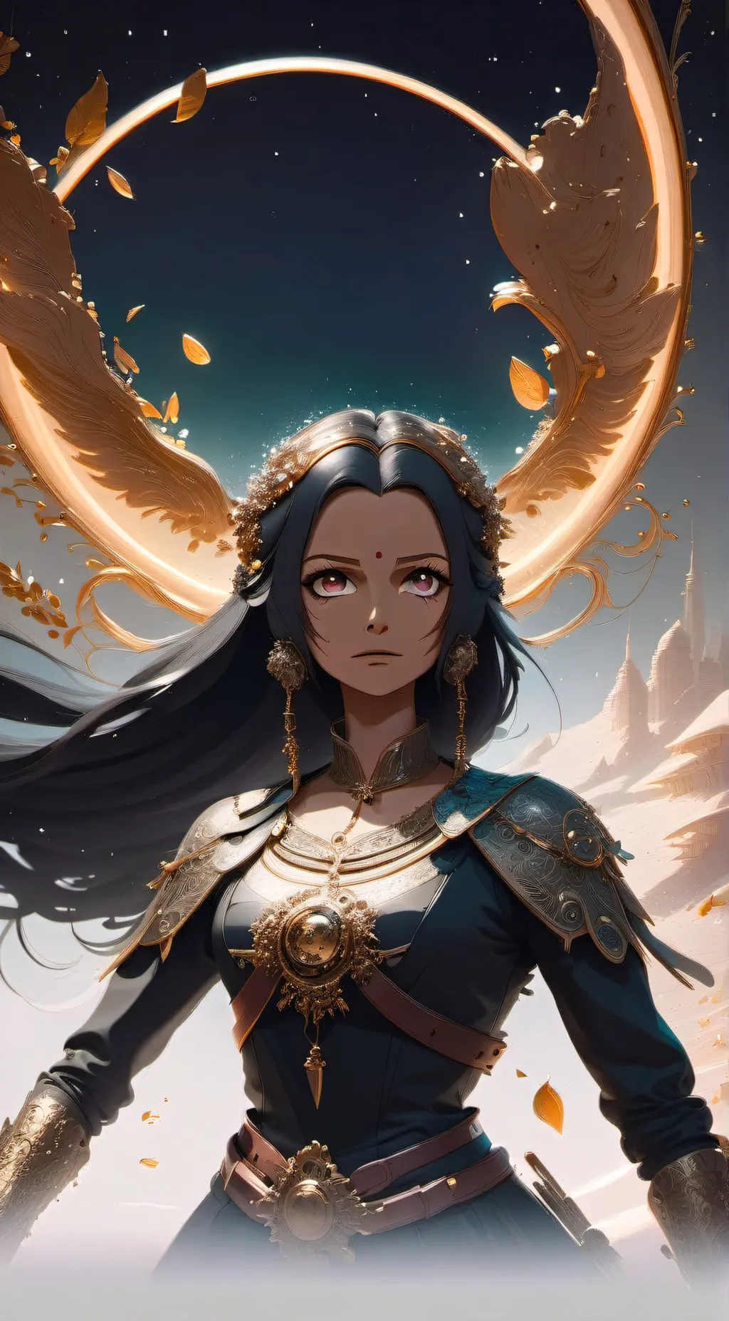 ai character: Krystal background