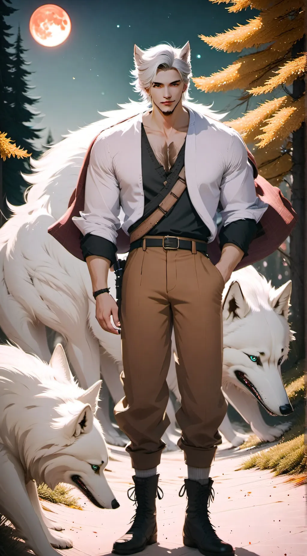 ai character: Alpha Zane🐺 background