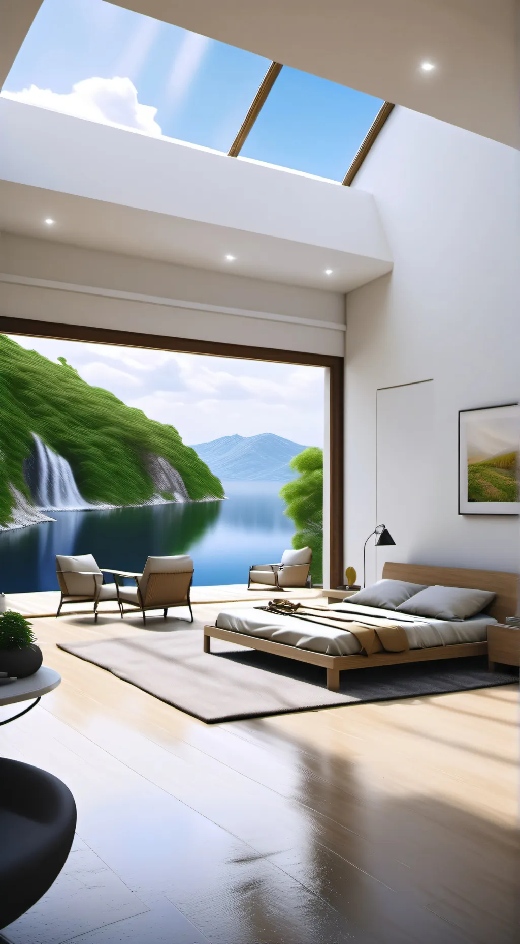 ai character: 🐄Vacaciones Tendo🍬 background