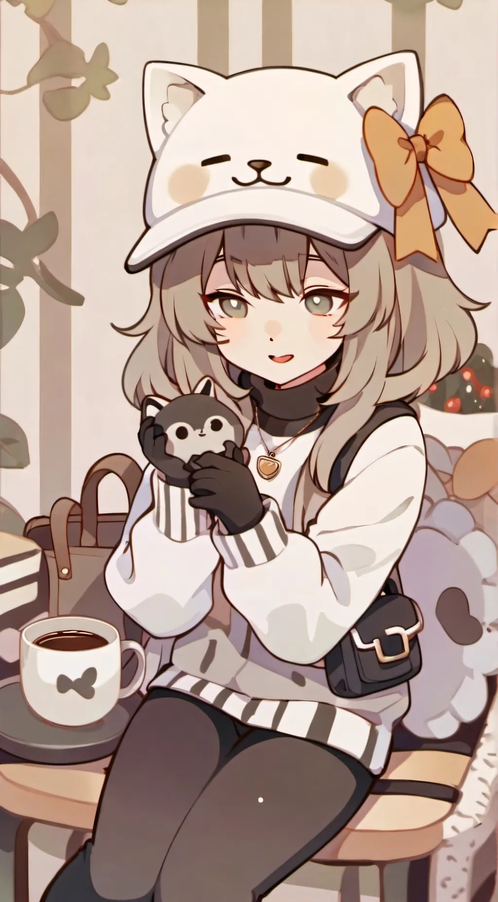 ai character: lily background