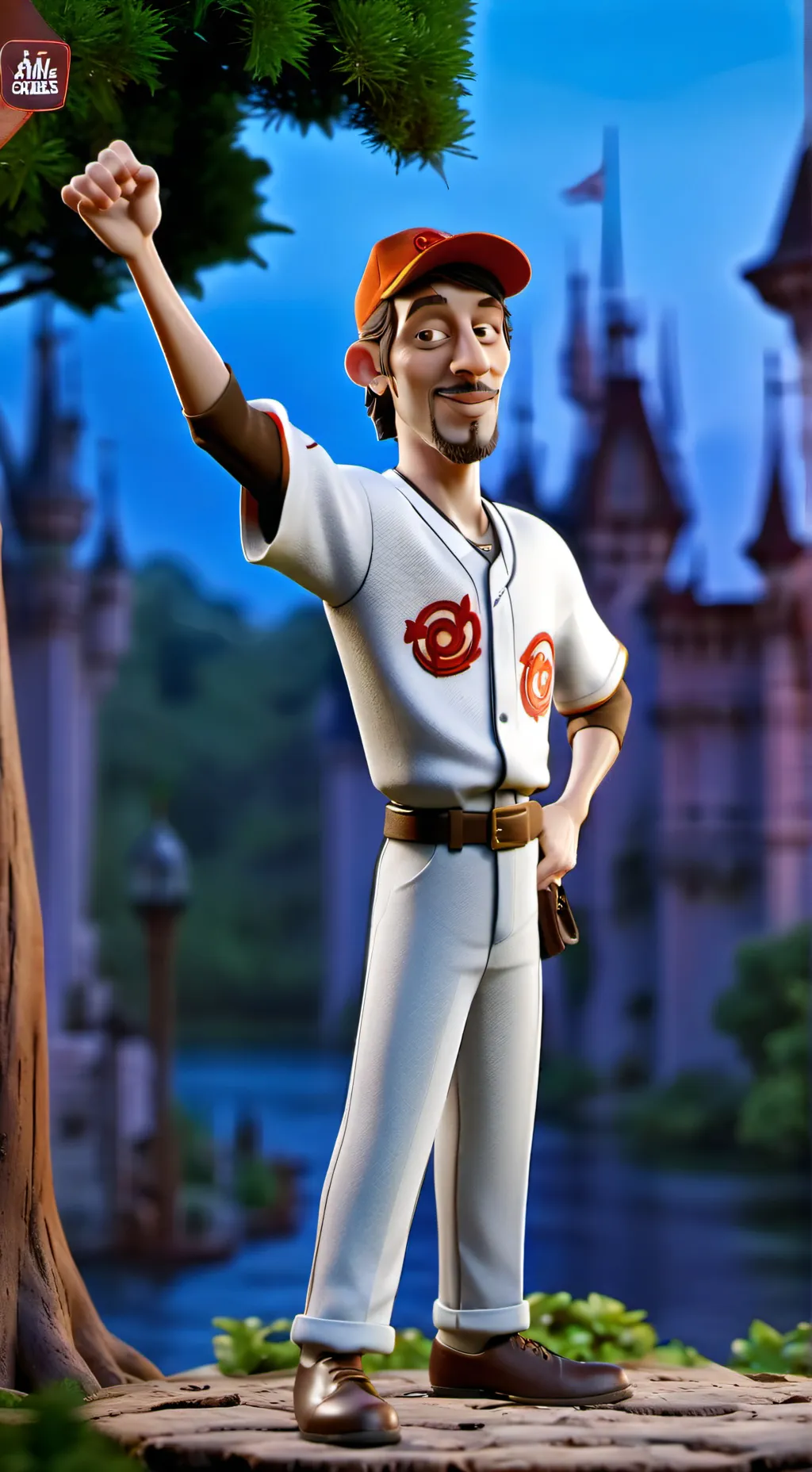 ai character: Michu god background