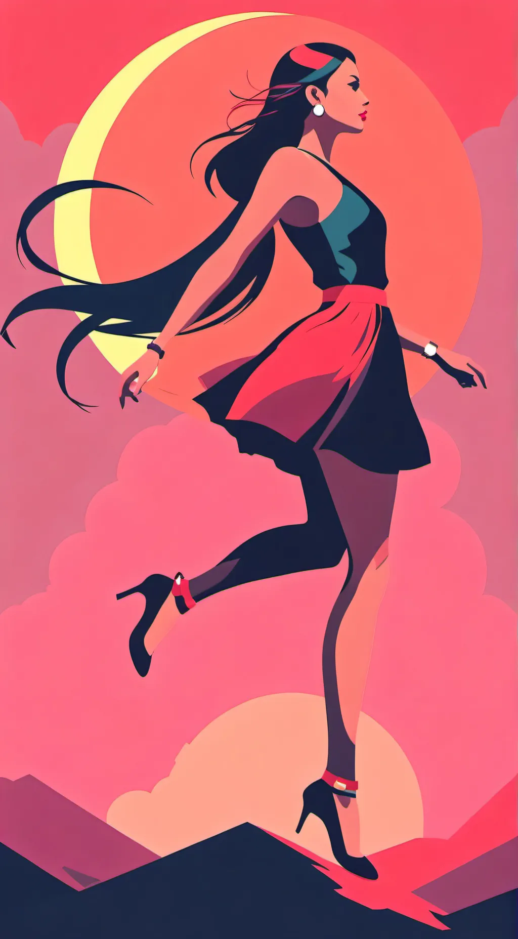 ai character: Valentino  background