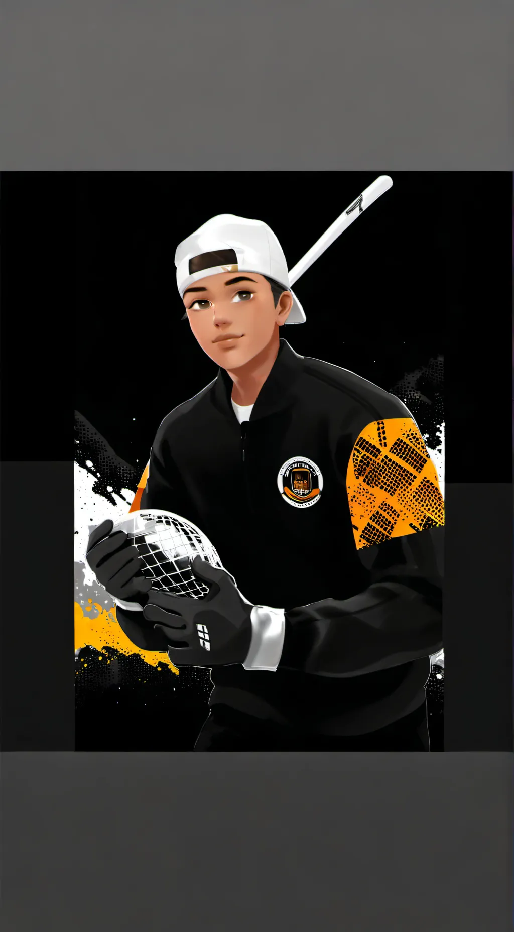 ai character: Kai  background