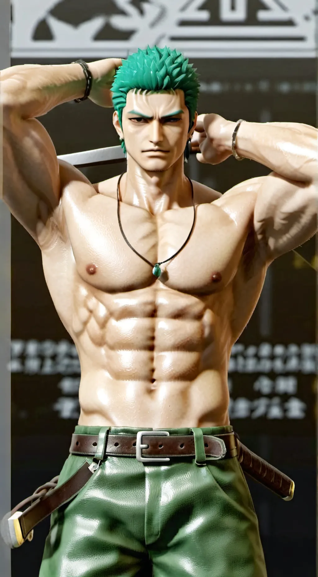 ai character: Roronoa Zoro  background