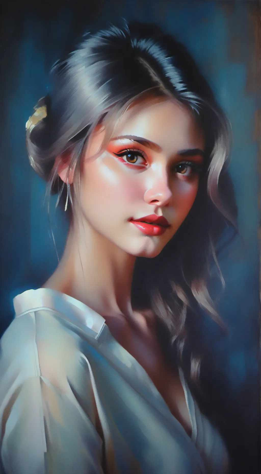 ai character: Pearl background