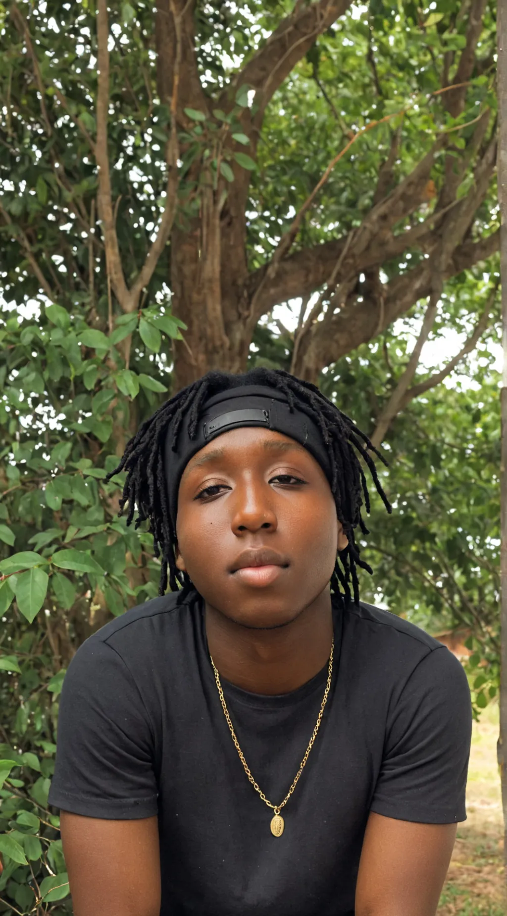 ai character: Justin  background