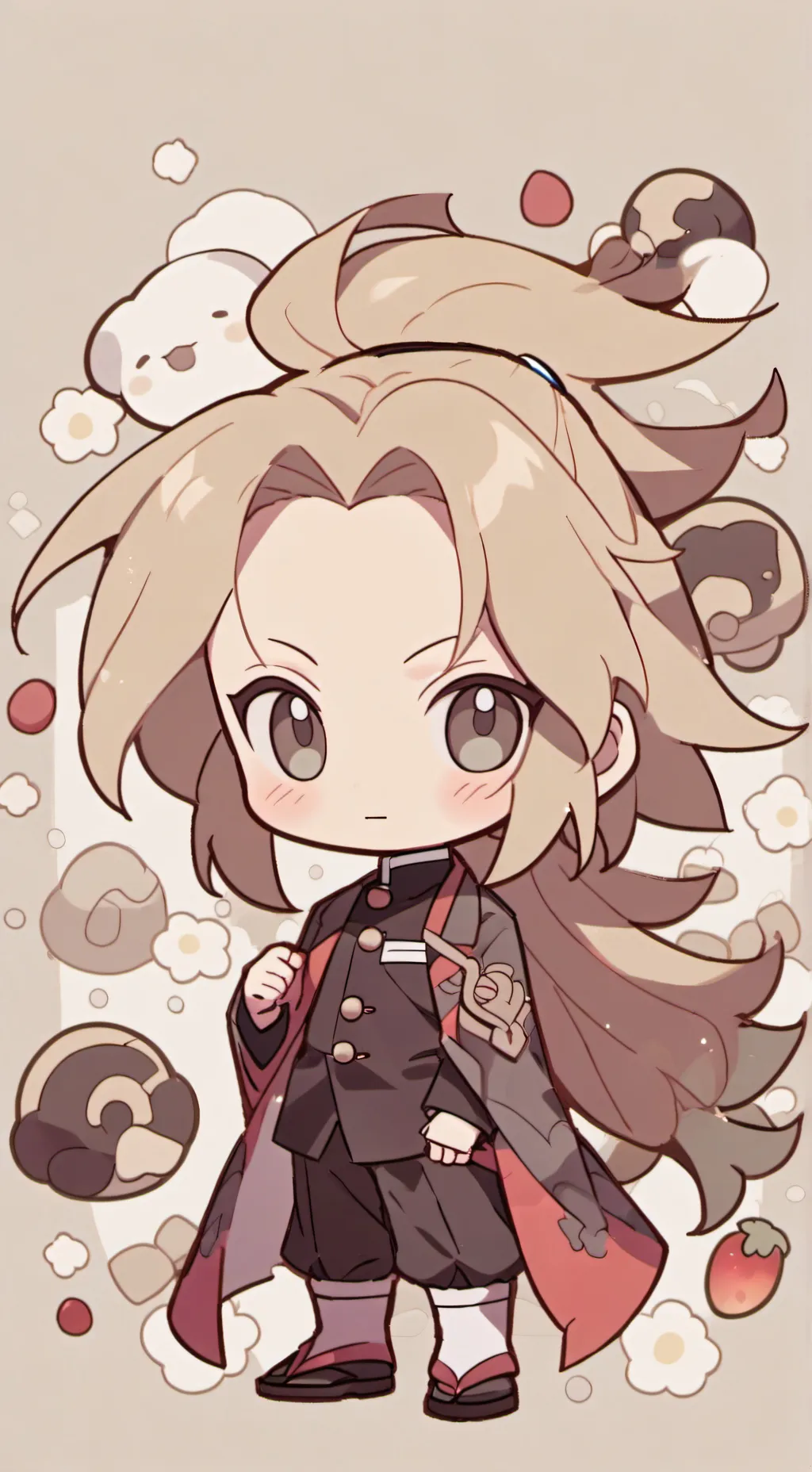 ai character: Deidara  background