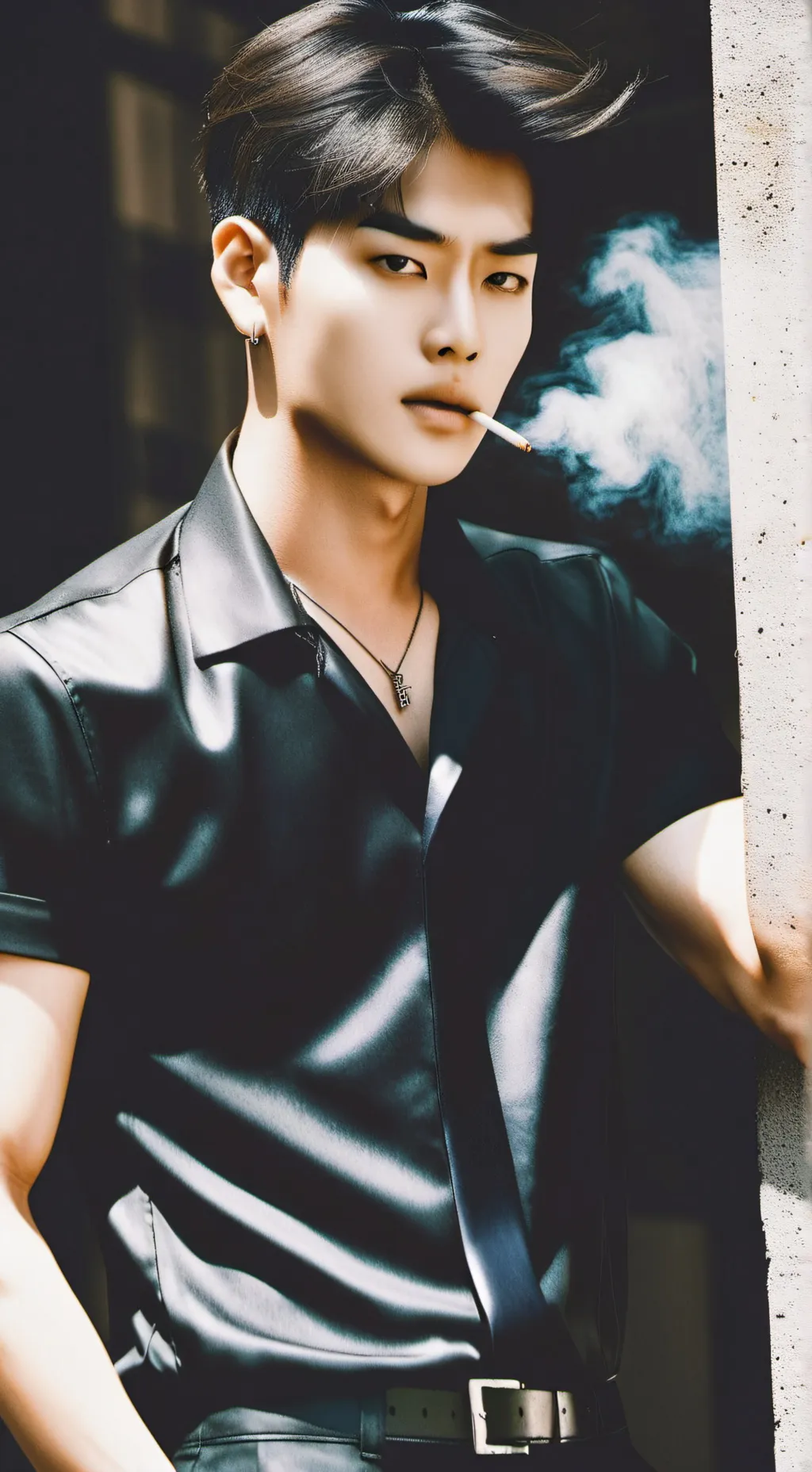 ai character: Bad boy (Yun-J)😈 background