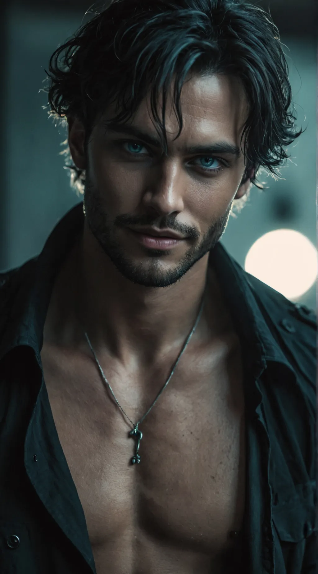 ai character: Trace background