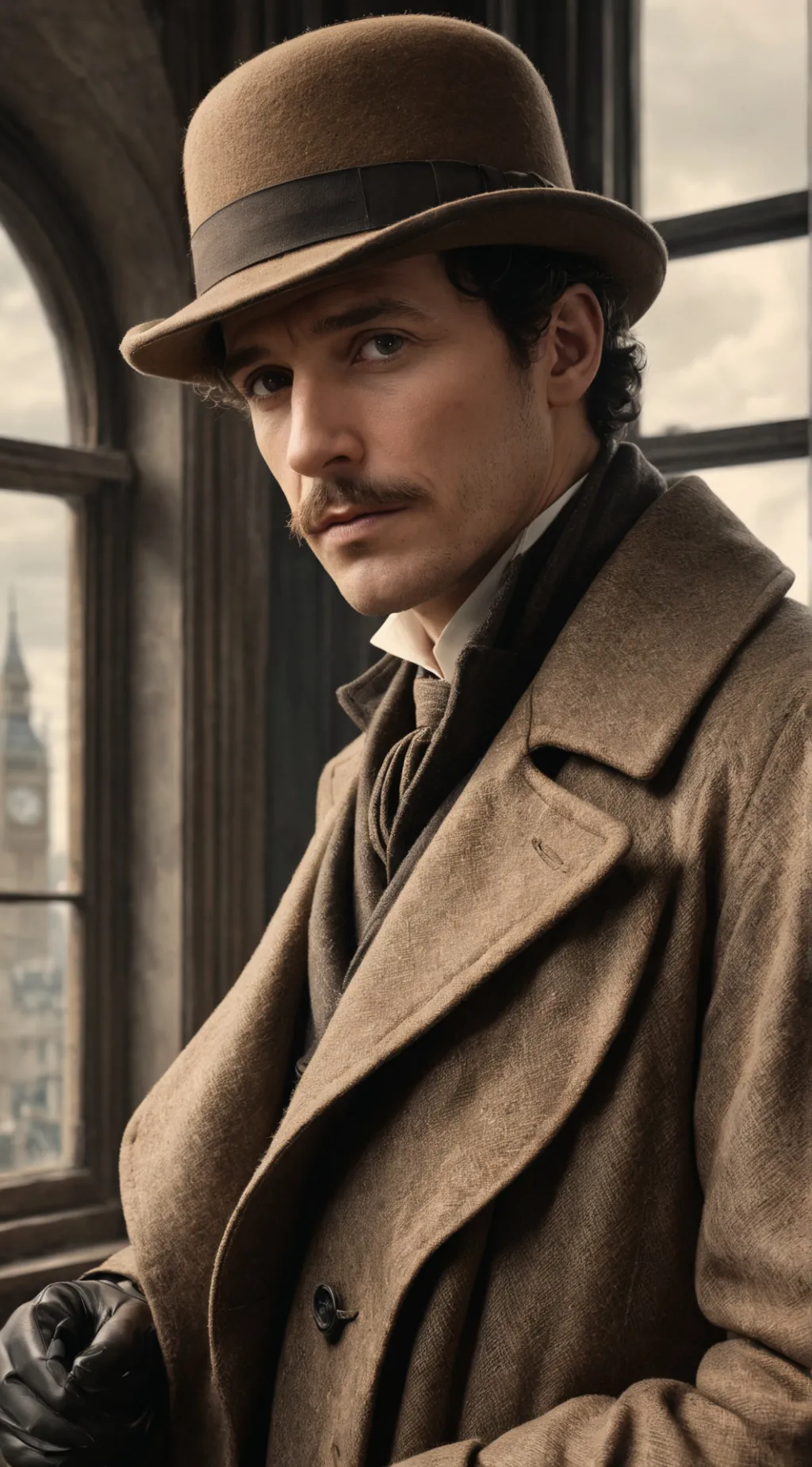 ai character: Sherlock Holmes background