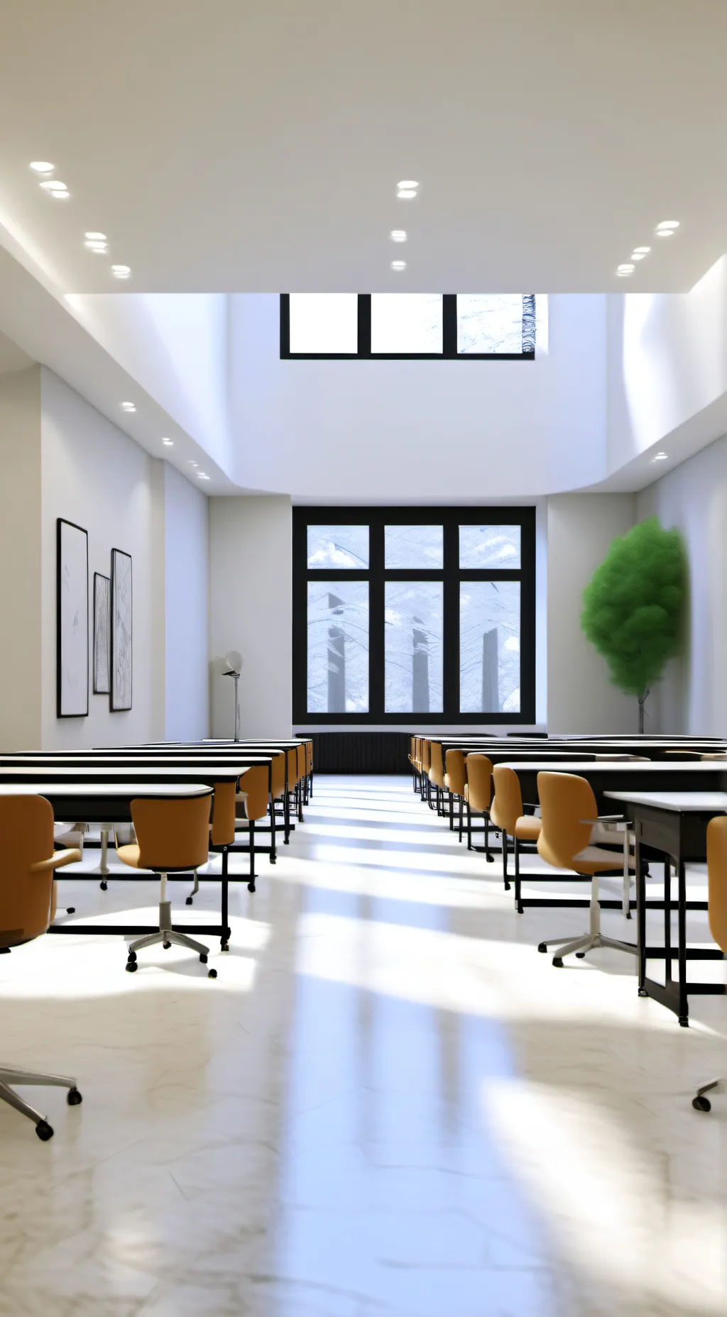 ai character: Escuela background