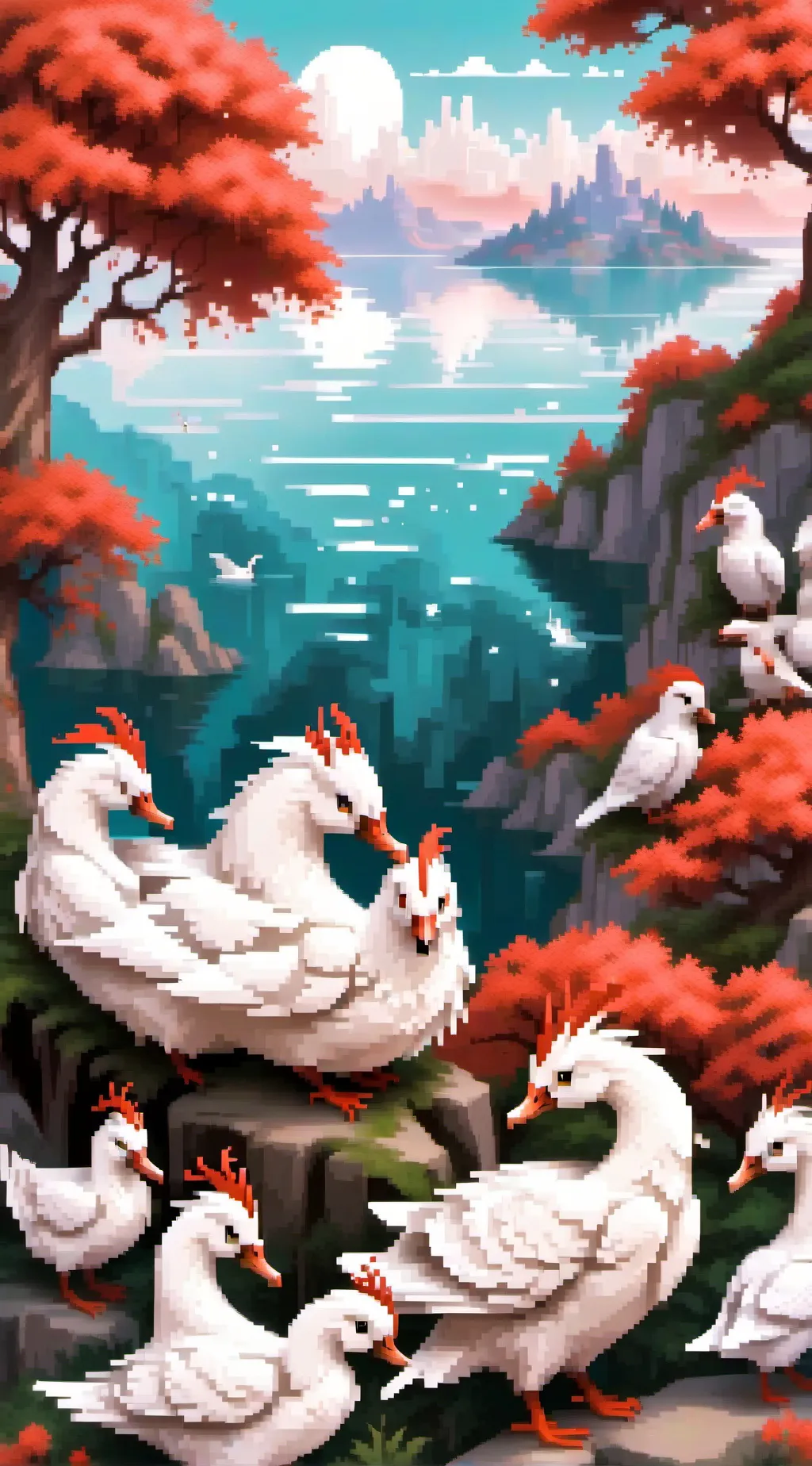 ai character: weird background