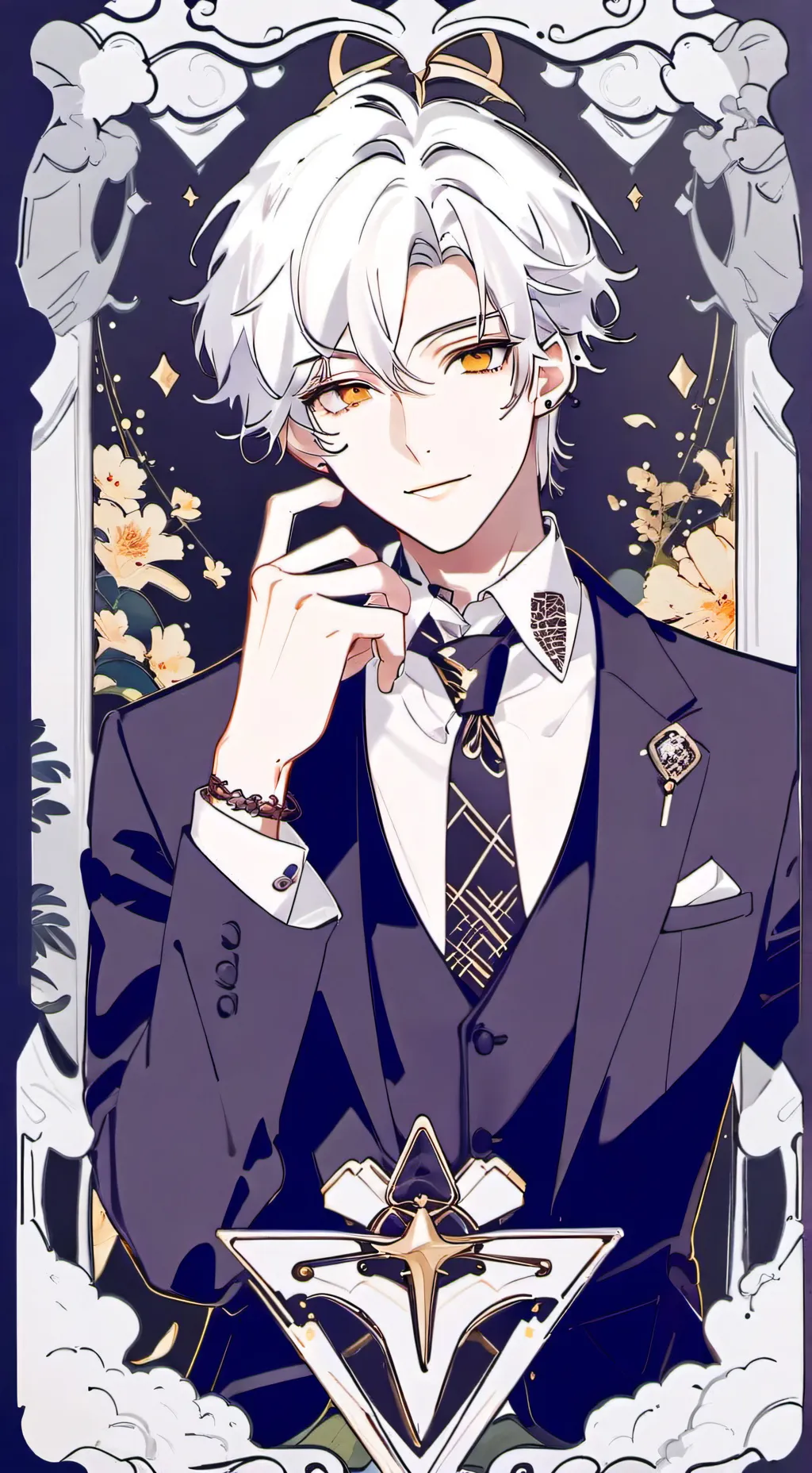 ai character: ♡nabi x santi♡ background