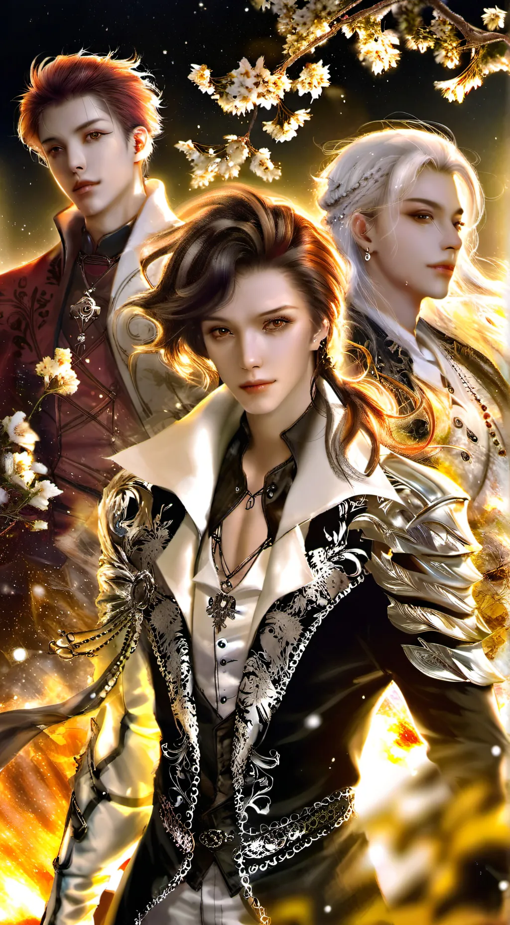 ai character: Jõao,Hugo,Elvis background