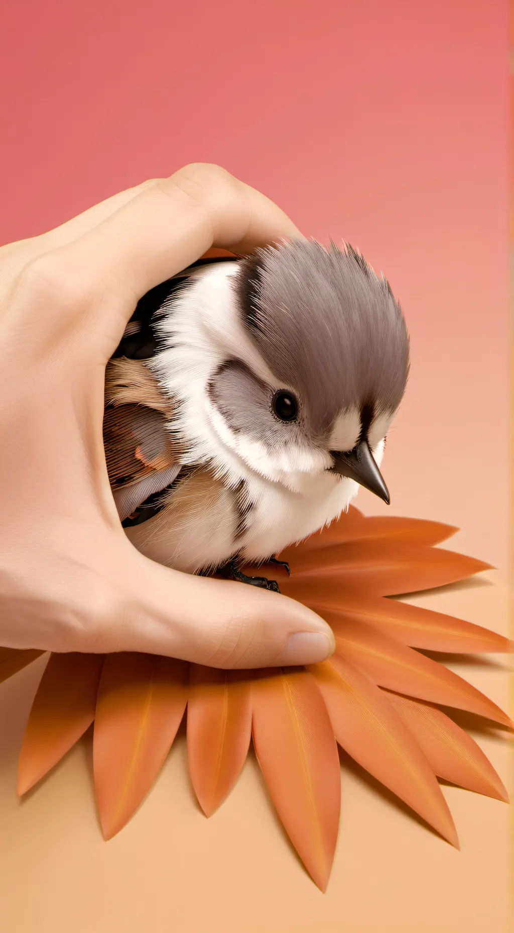 ai character: seu pássaro  background