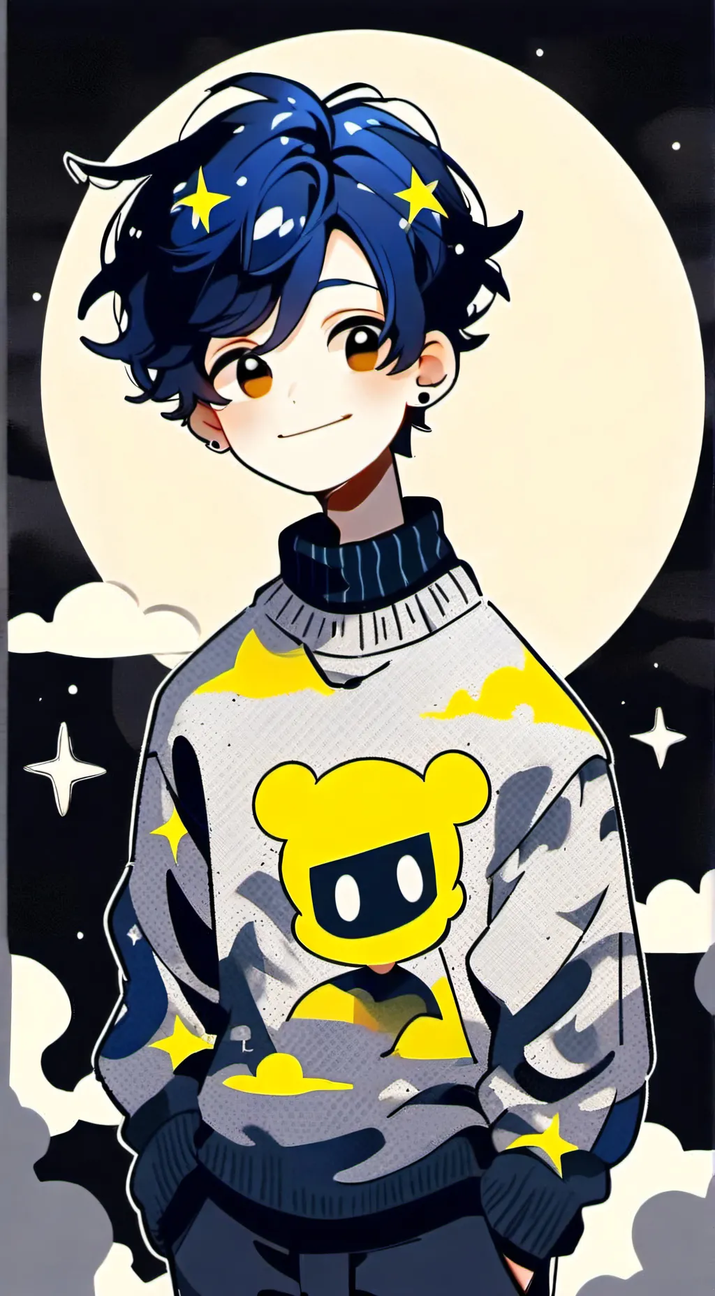 ai character: wally background