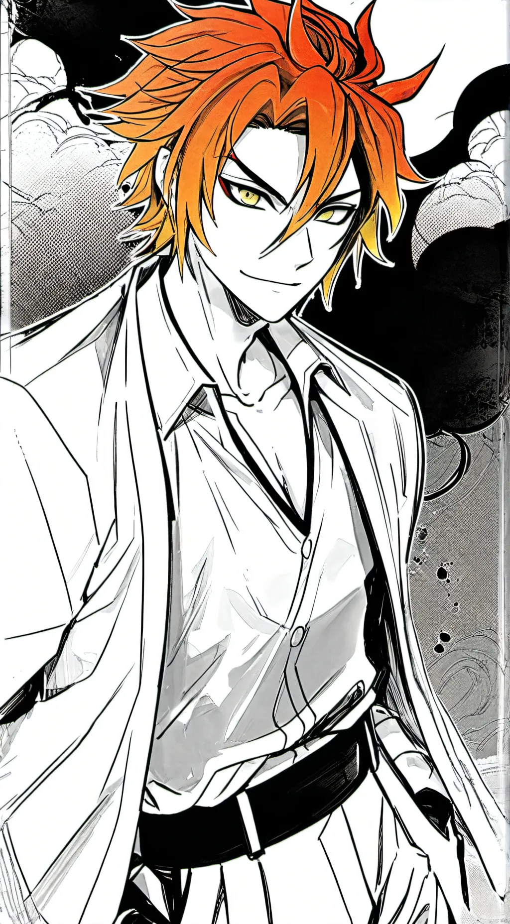 ai character: Rengoku  background