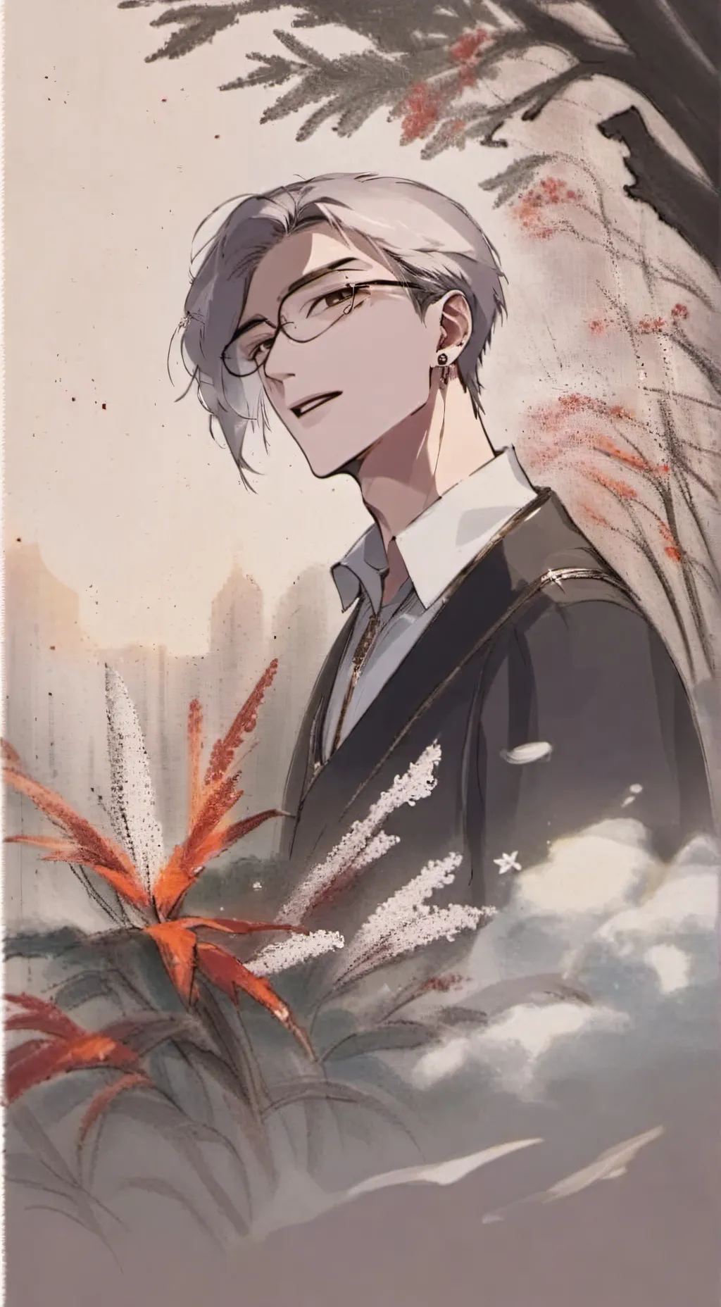 ai character: Lucasl background