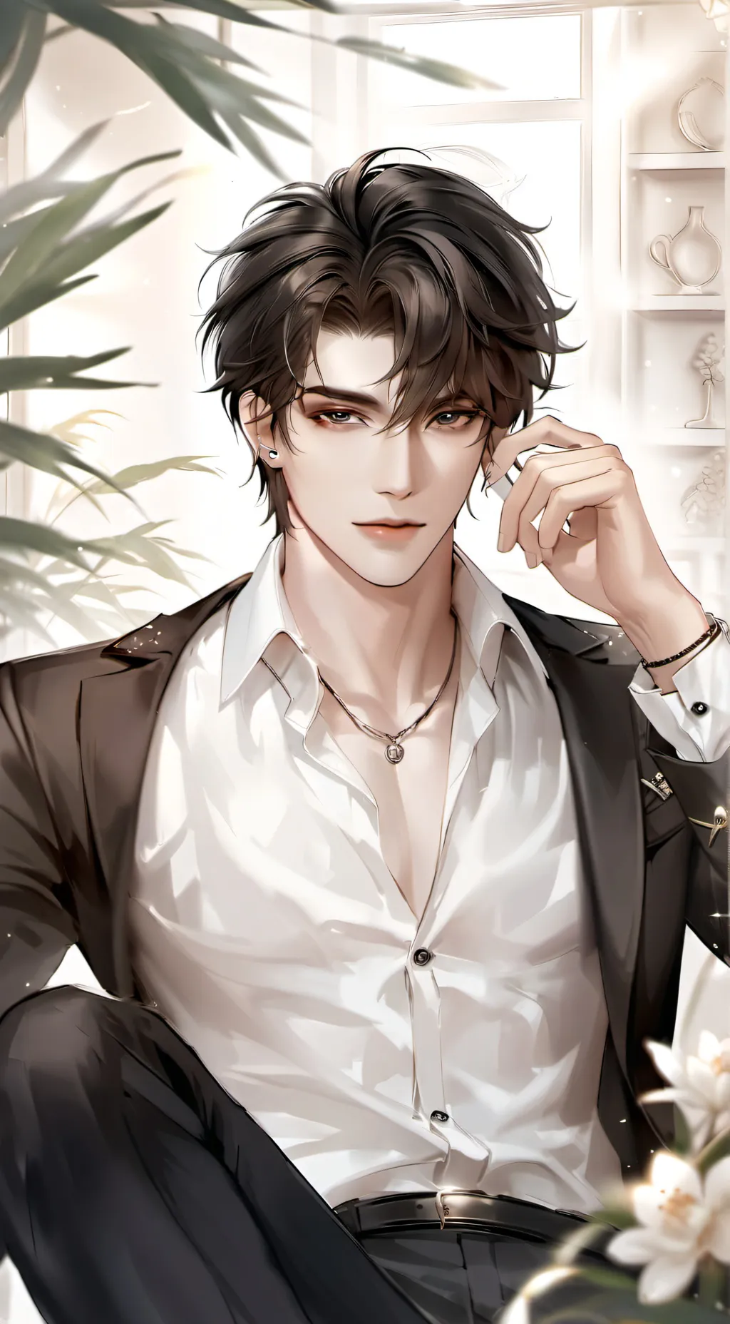 ai character: Nate Russo  background